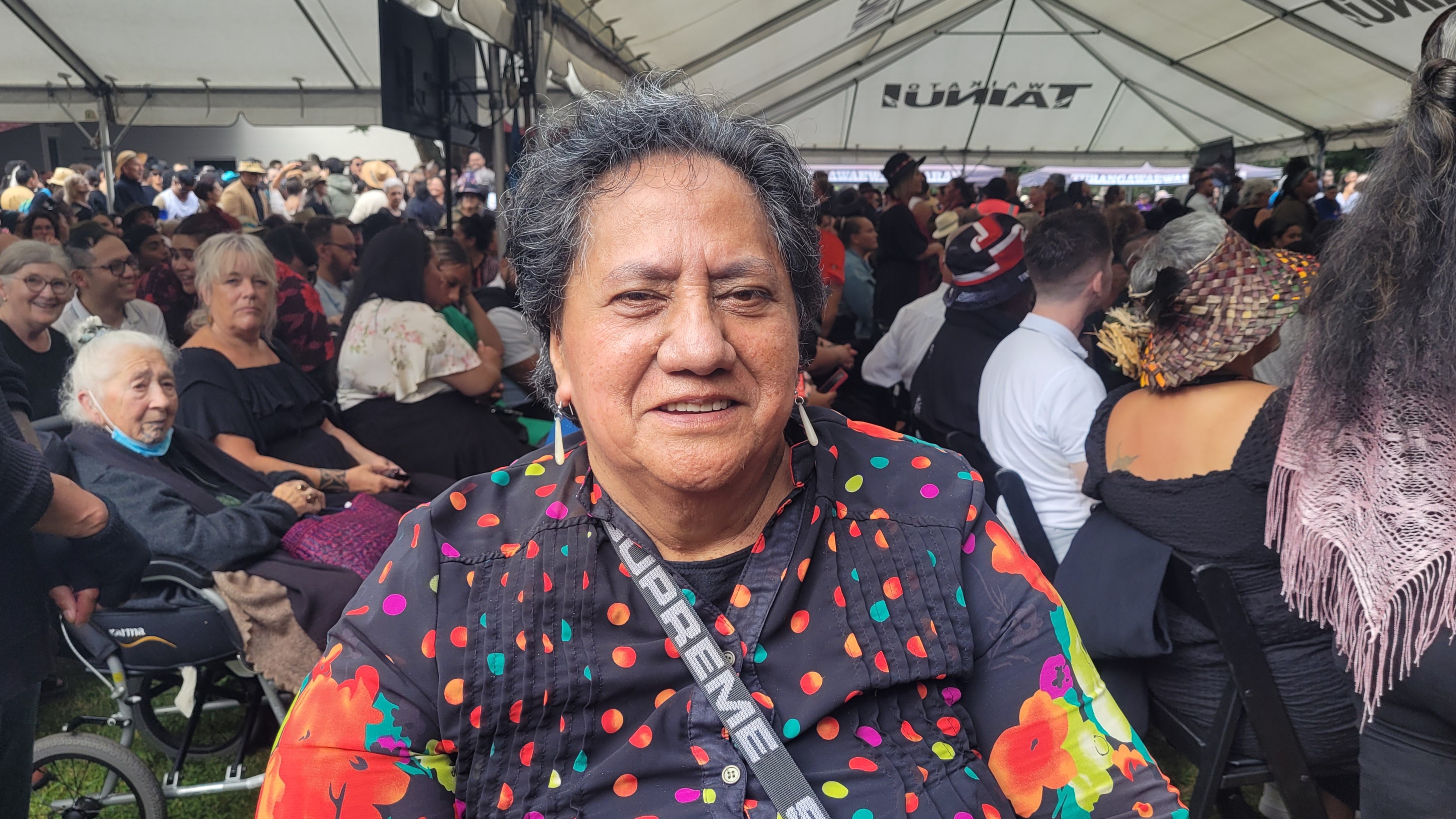 Christina Te Namu of Ngāpuhi. 