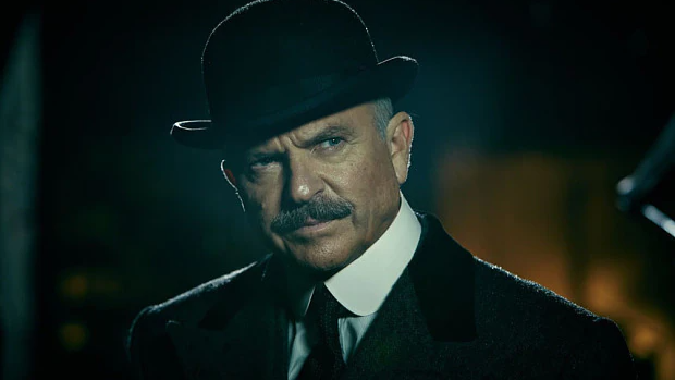 Sam Neill as Major Chester Campbell in Peaky Blinders.