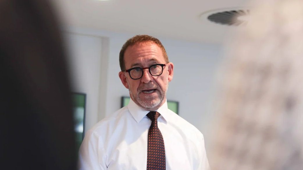Wellington Mayor Andrew Little. 