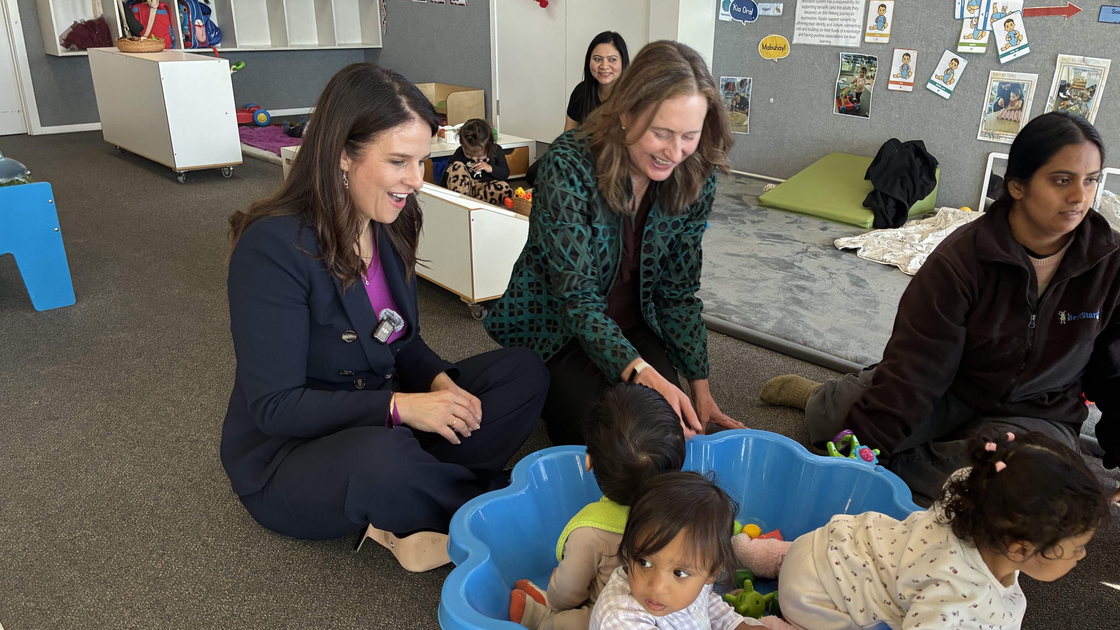 Erica Stanford announced today that the Enrich programme would expand from 65 to 525 ECE services.