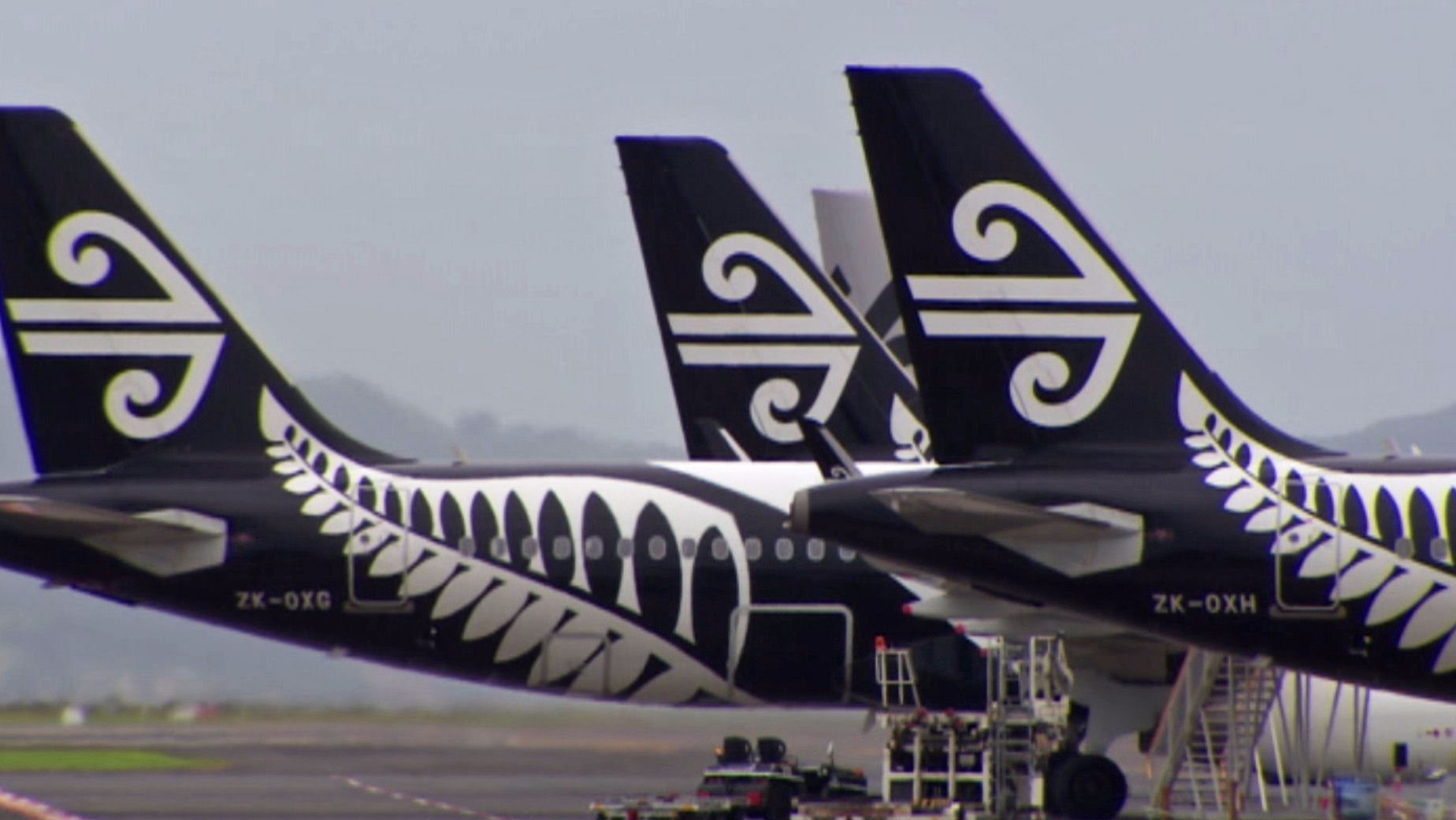 Air New Zealand planes (file photo).