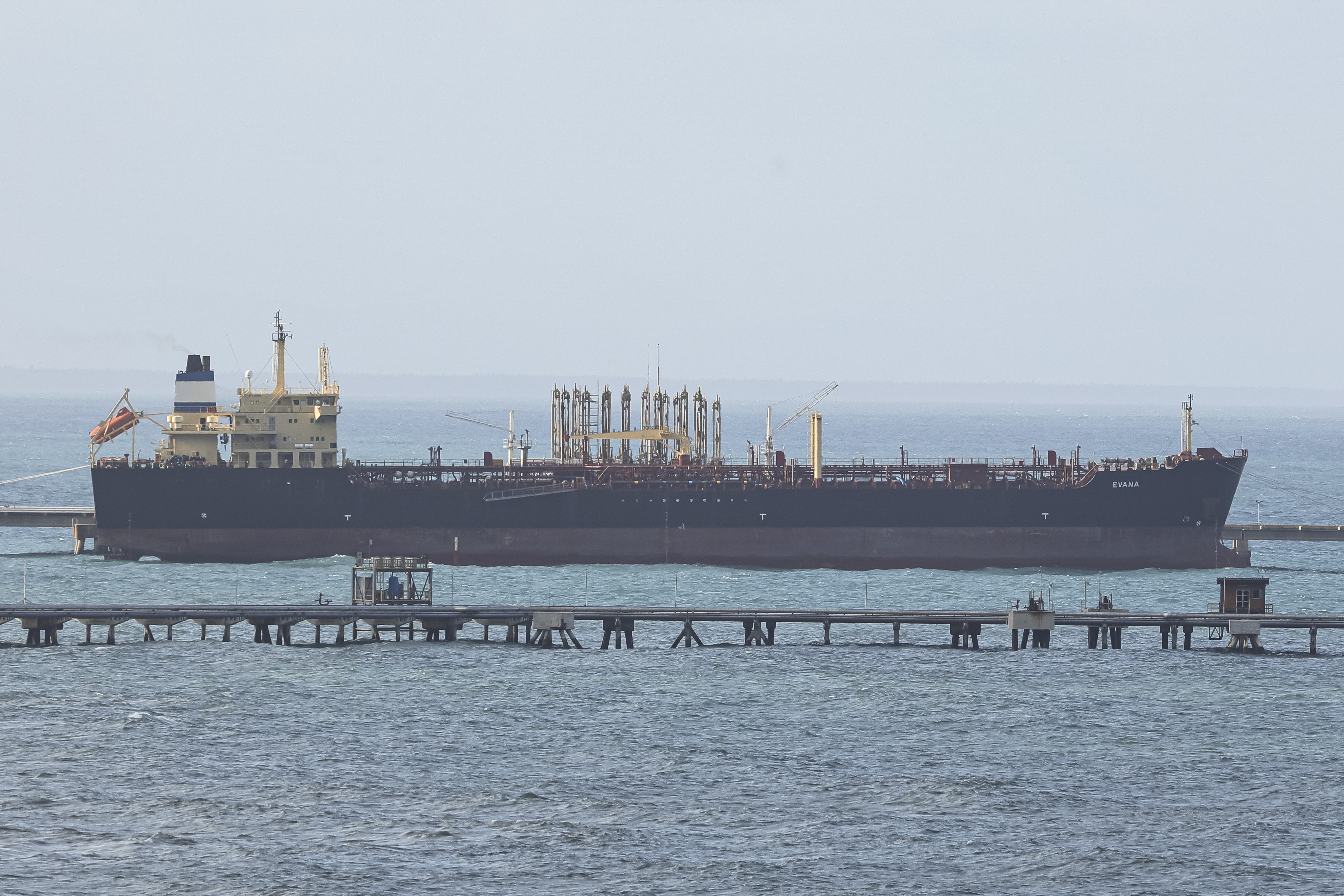 Venezuelan oil tanker- the Evana.