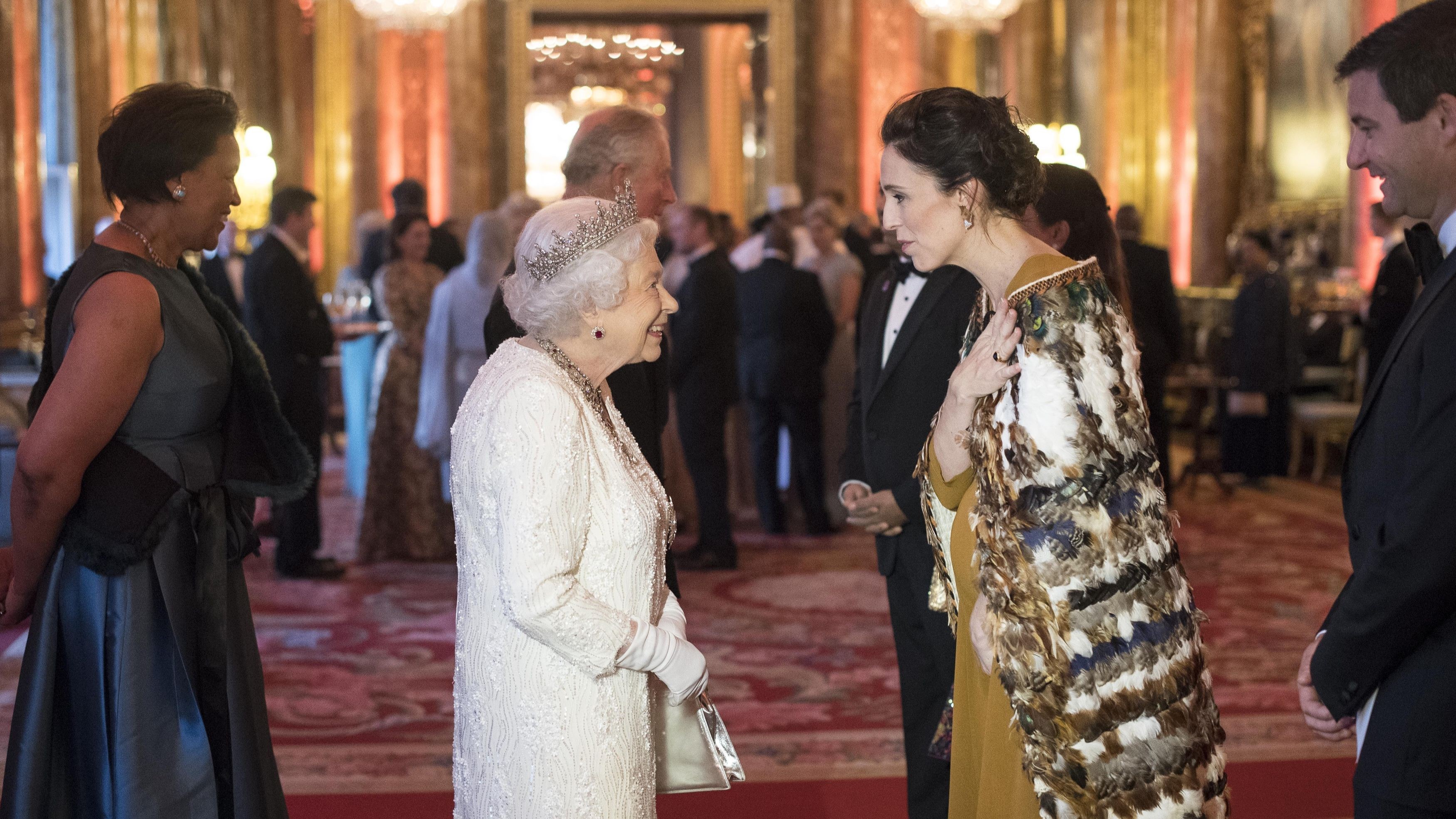 This probably wasn't the moment the Queen told Dame Jacinda to 