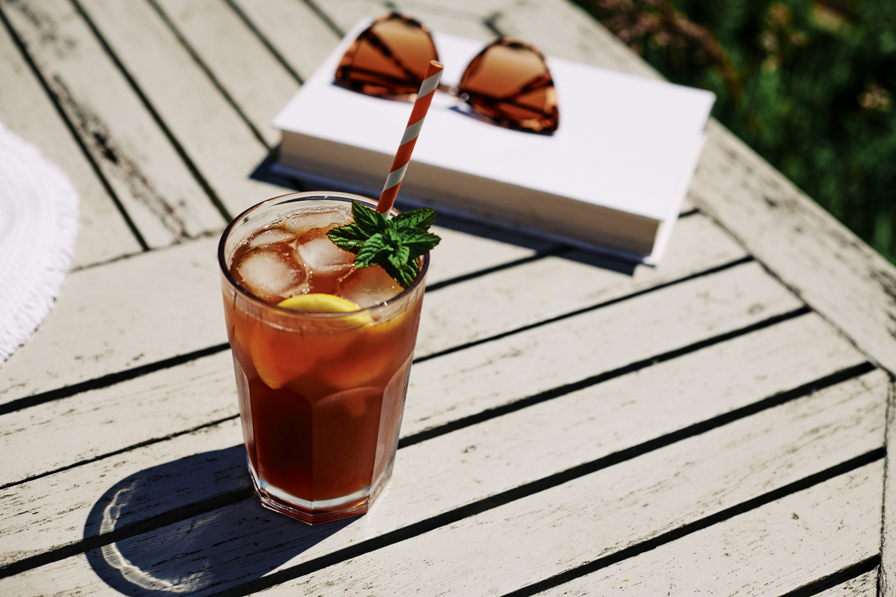 Refreshing iced tea (file image).