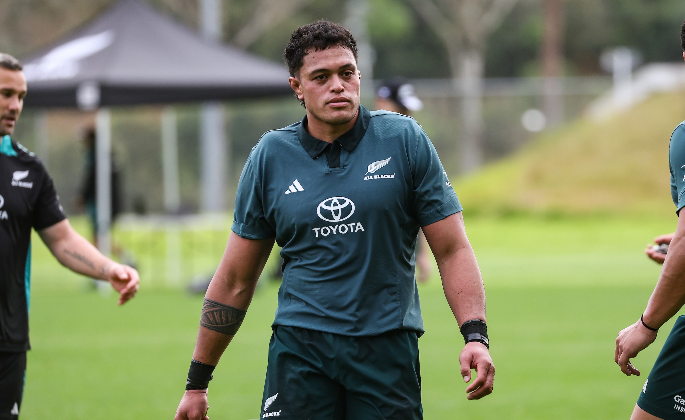Christian Lio-Willie trains with the All Blacks this week.