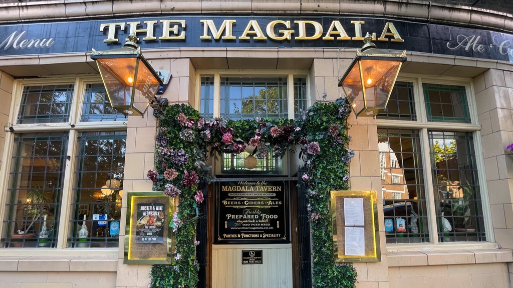 The Magdala pub, where Ruth Ellis, the last woman in Britain to be executed, gunned down her lover in 1955, is seen in 2026, in London.