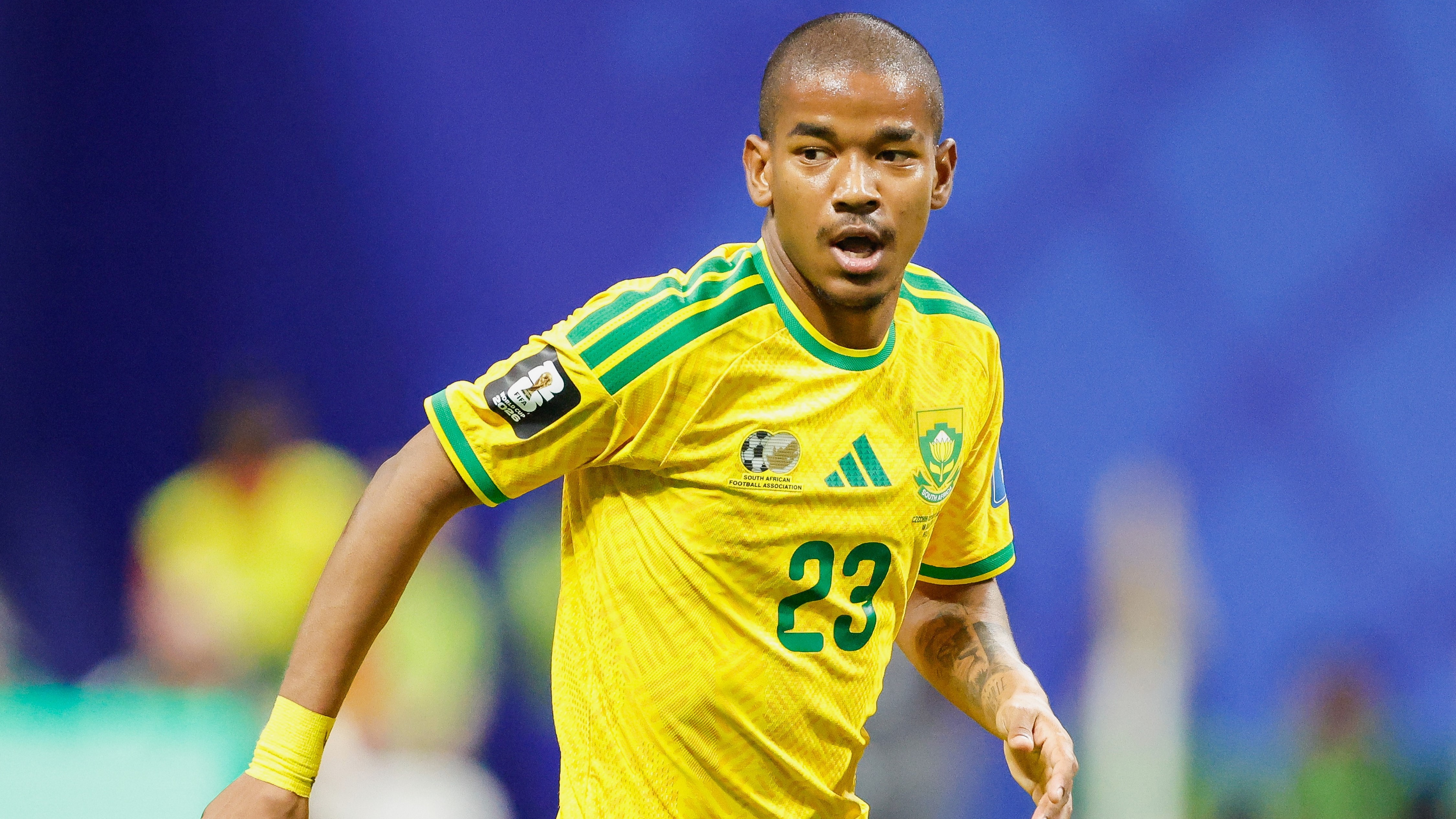 Adams played in all three group matches for South Africa.