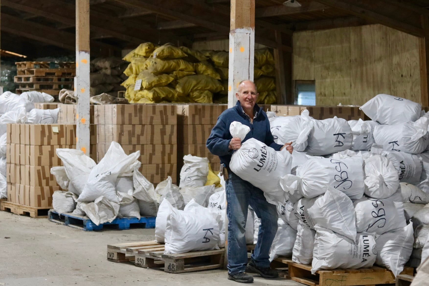 Bruce Shields, founder of Ocean Shell Ltd.