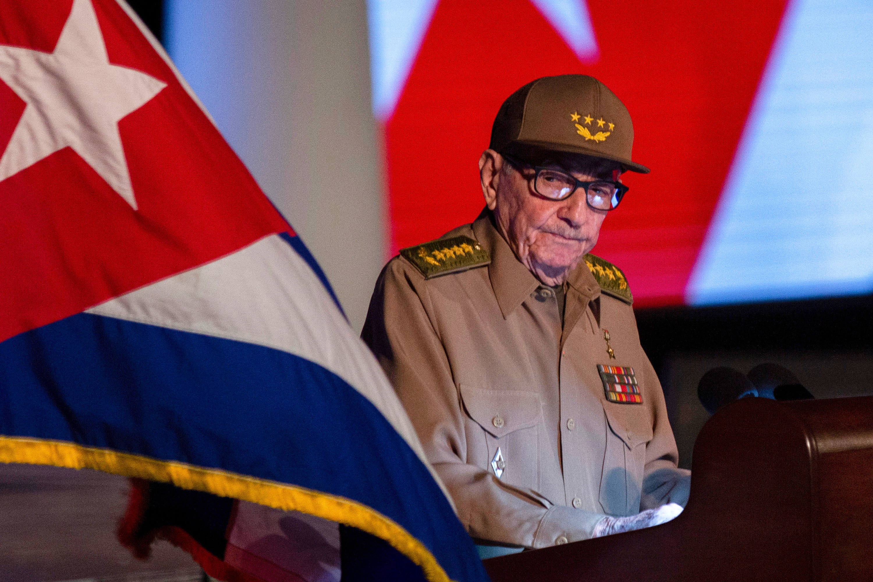 Former President Raúl Castro was indicted by Trump in May.