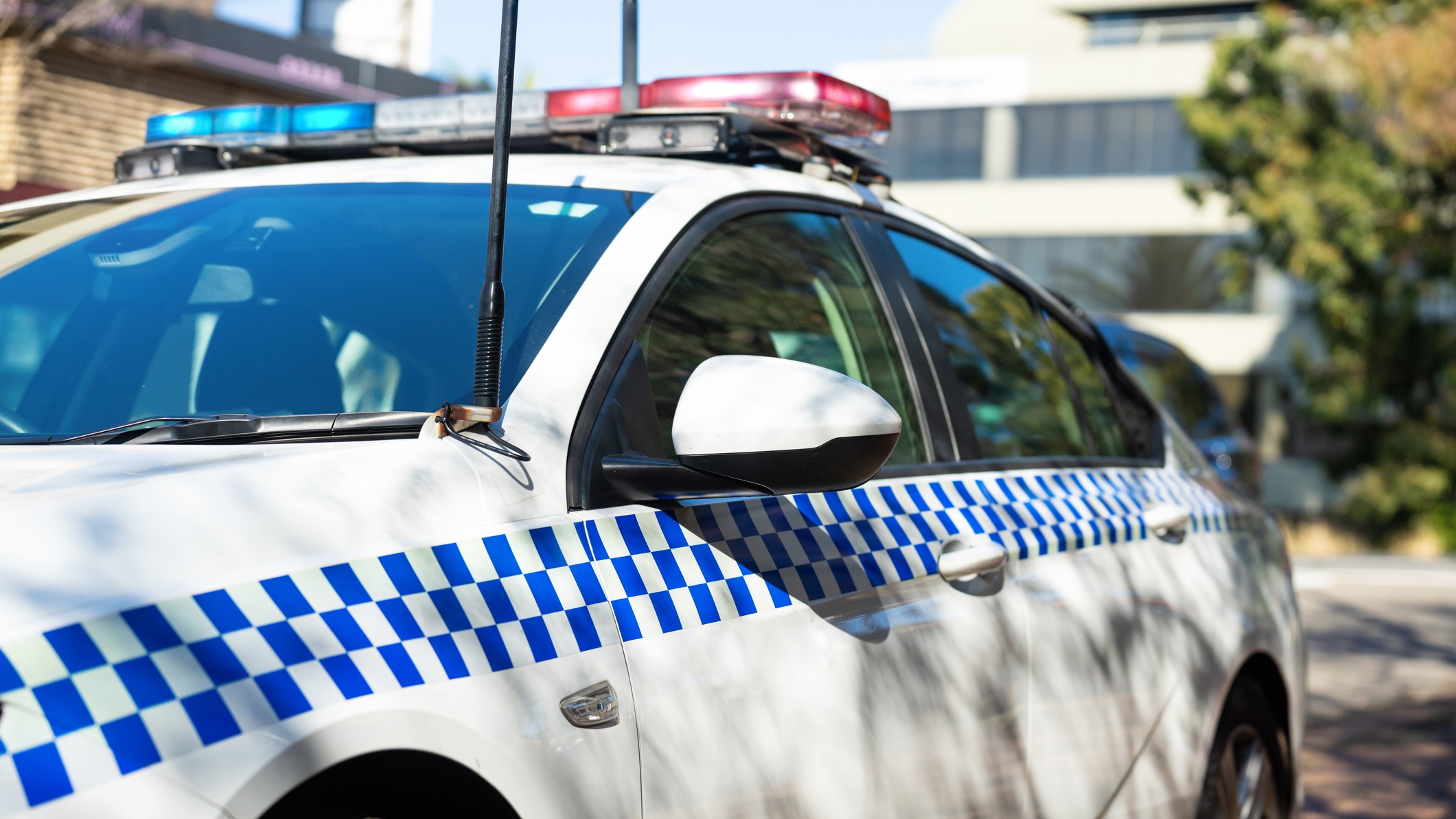 Australian police car.