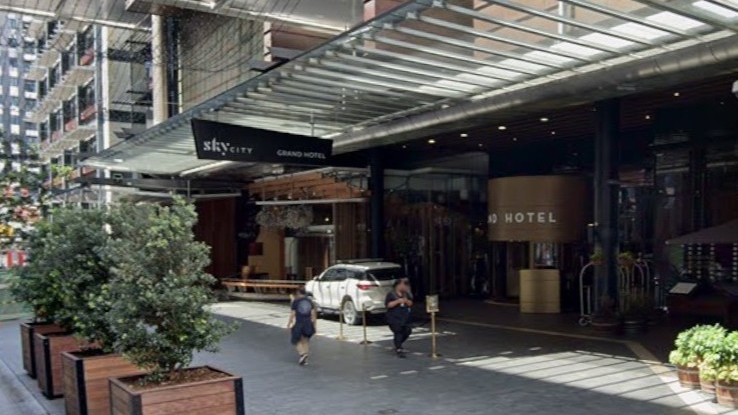 The Grand hotel.