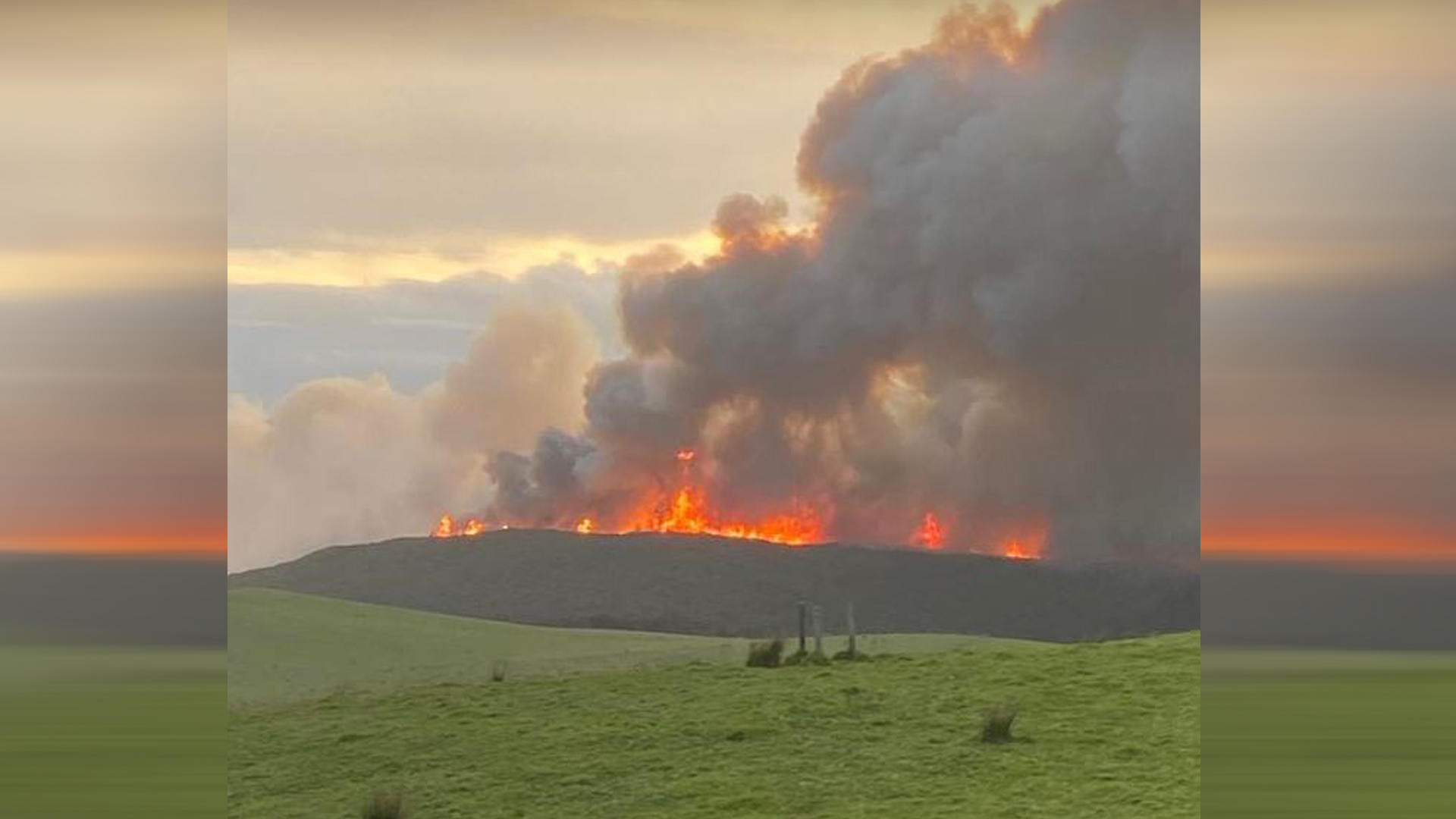Far North fire on Tuesday, March 28.