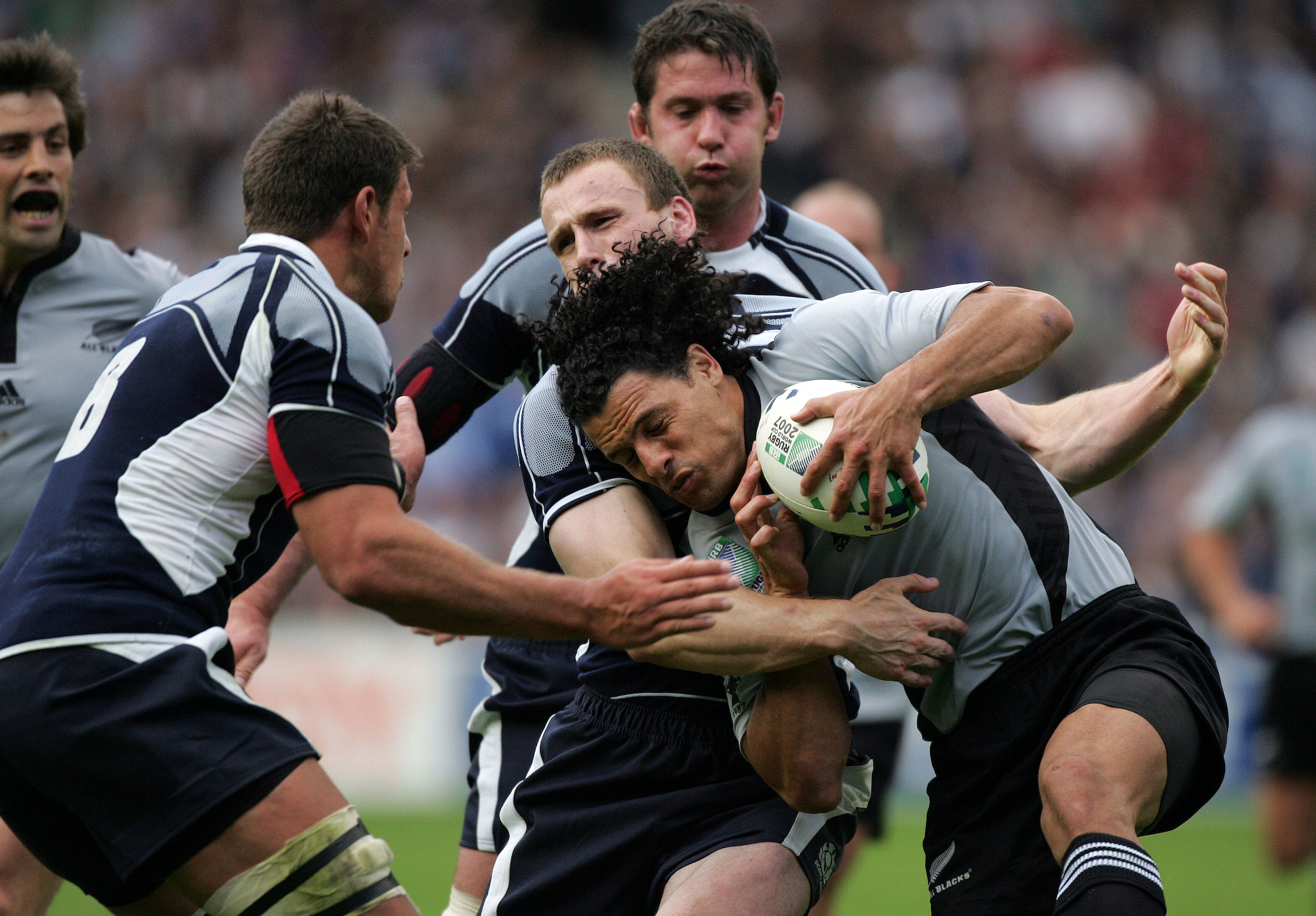 How French artist Fey the Wolf designed iconic All Blacks jersey for Rugby World  Cup 2023