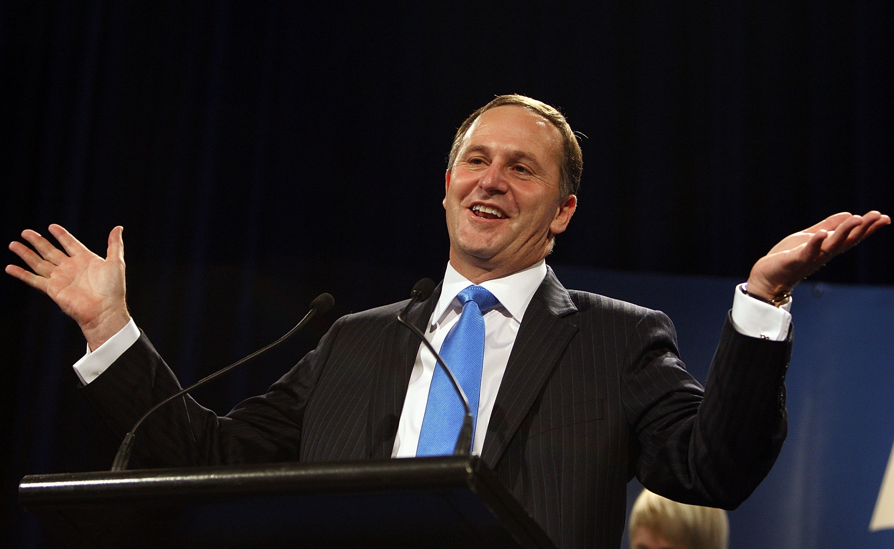 Former National PM John Key's polling, like the Labour PMs either side of him, was on a different level.