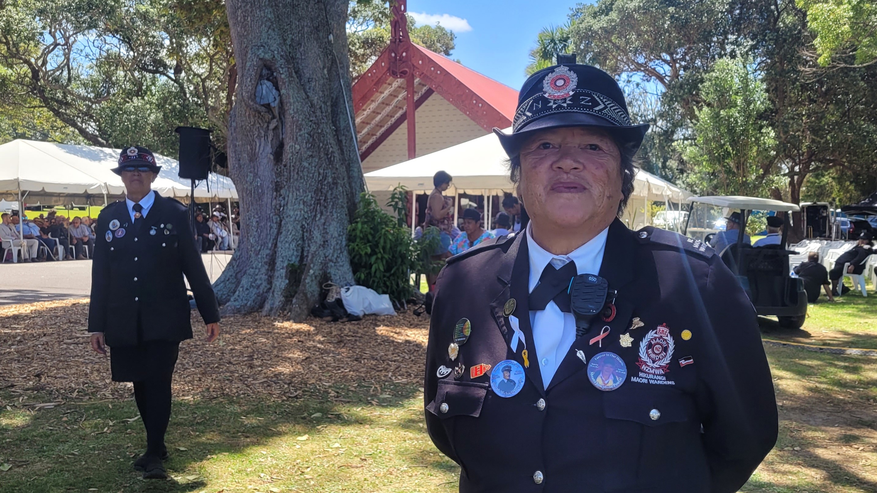 Maryann Vogt has been a Māori warden for 40 years. 