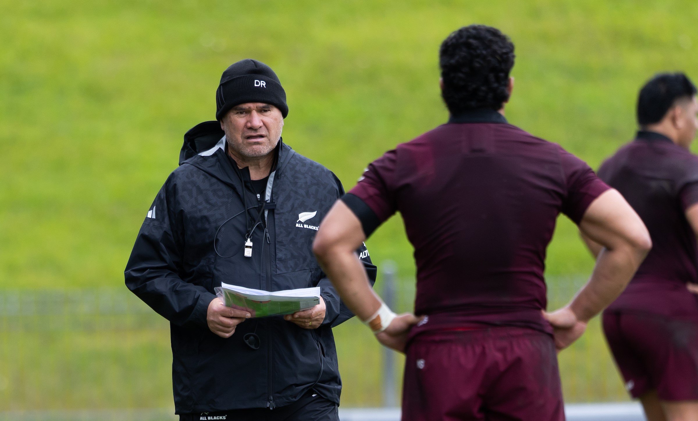 All Blacks coach Dave Rennie.
