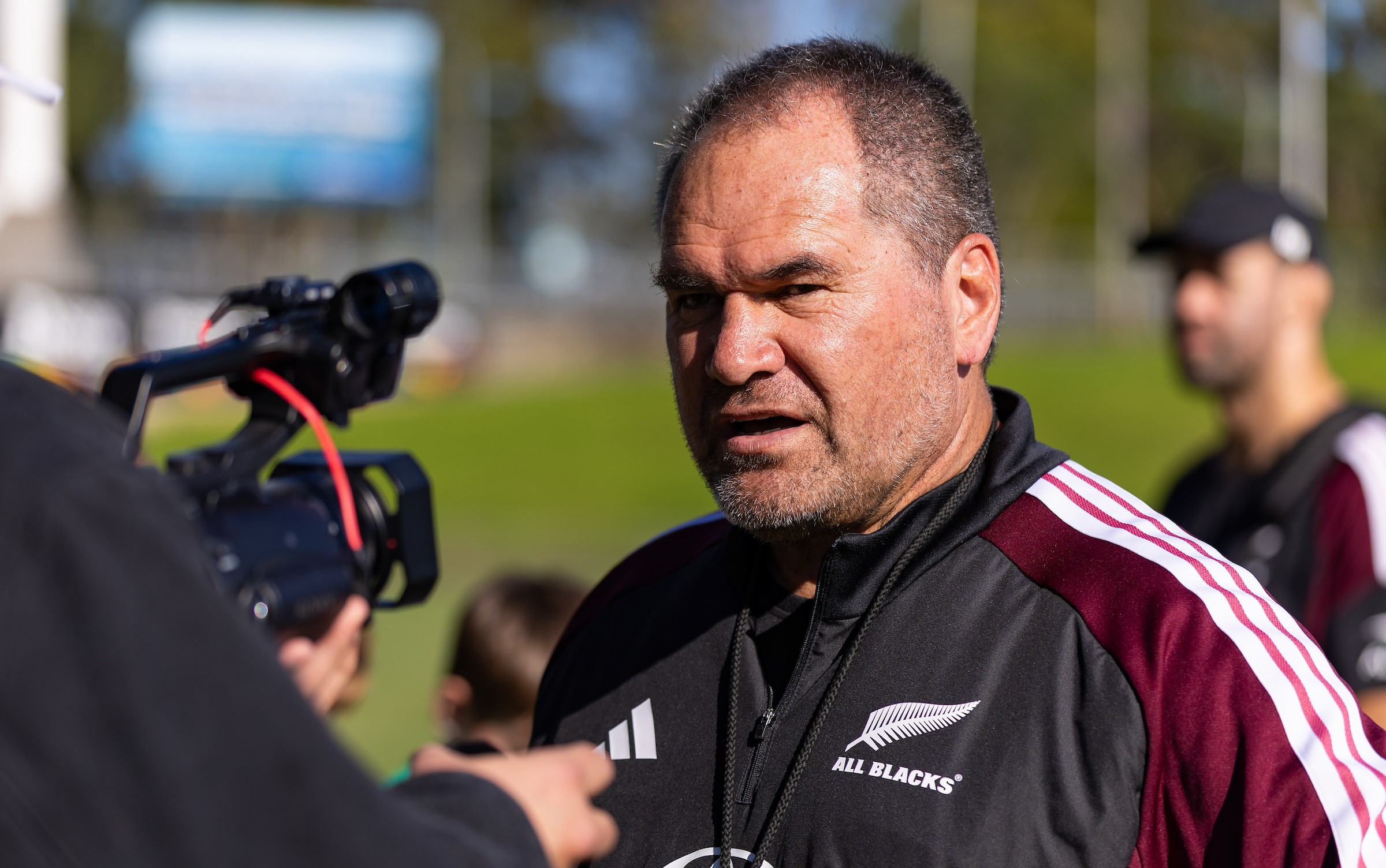 All Blacks head coach Dave Rennie.