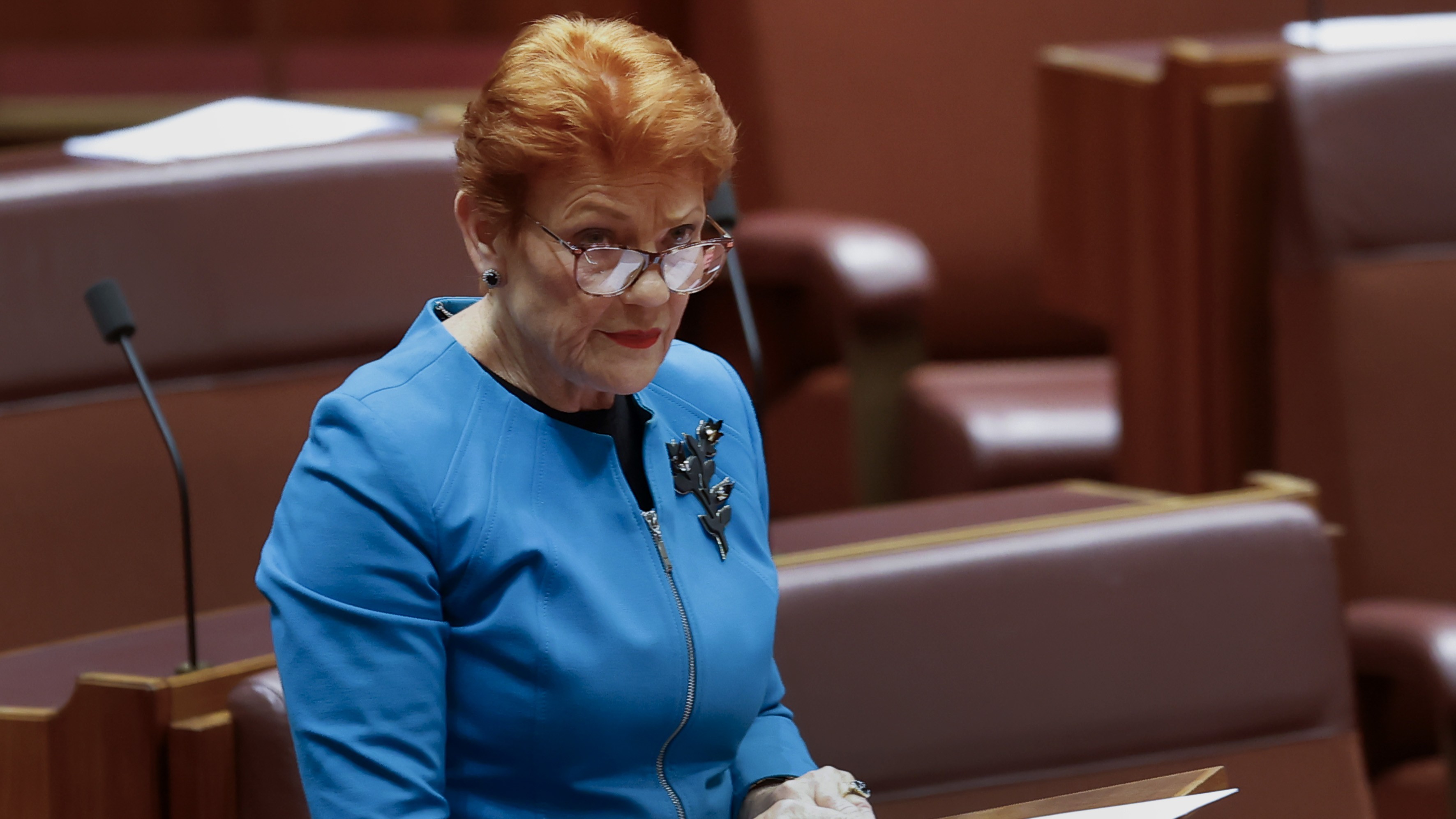 One Nation leader Pauline Hanson. File photo.