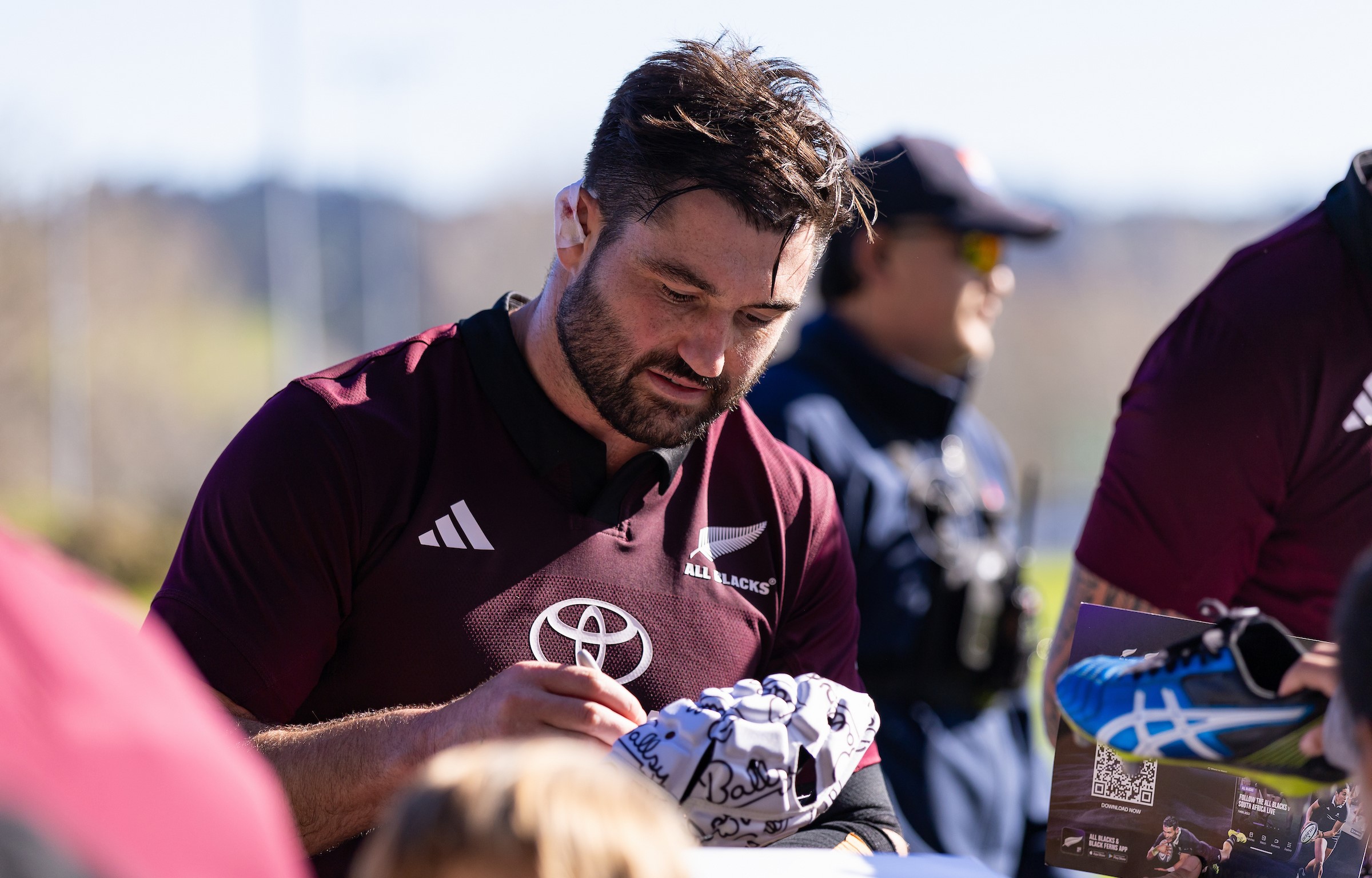 All Blacks loose forward Luke Jacobson.