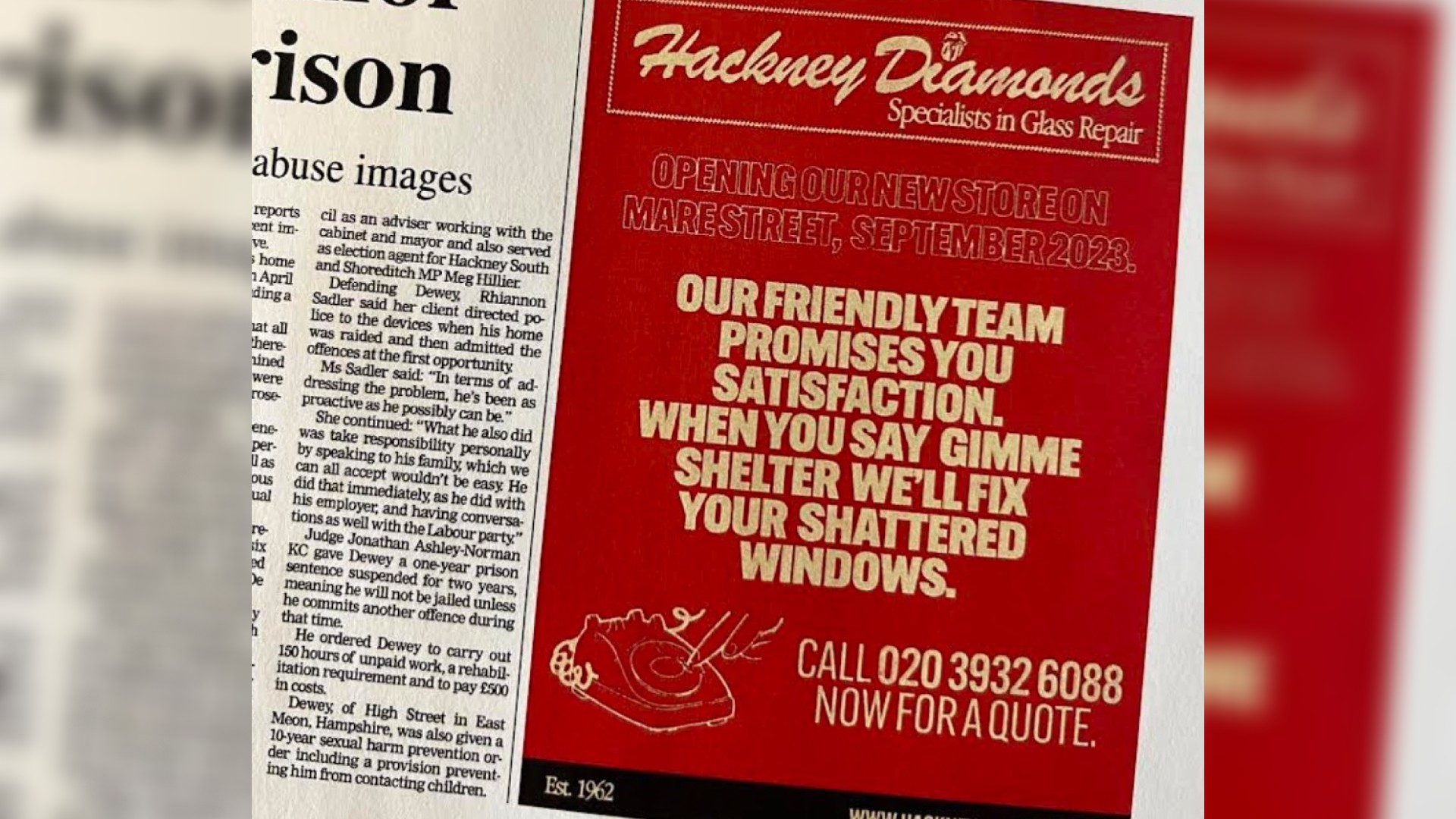 Rolling Stones use bogus local newspaper ad to reveal next album