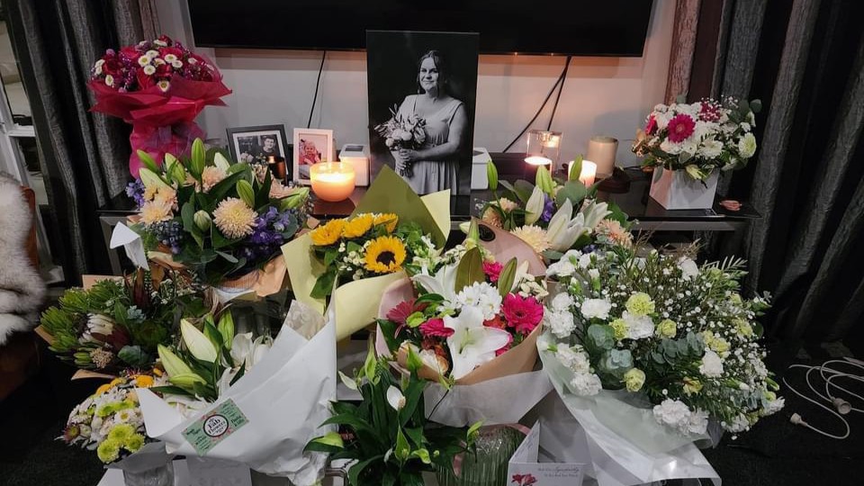 Flowers given for Whyman's funeral (Source: Givealittle). 