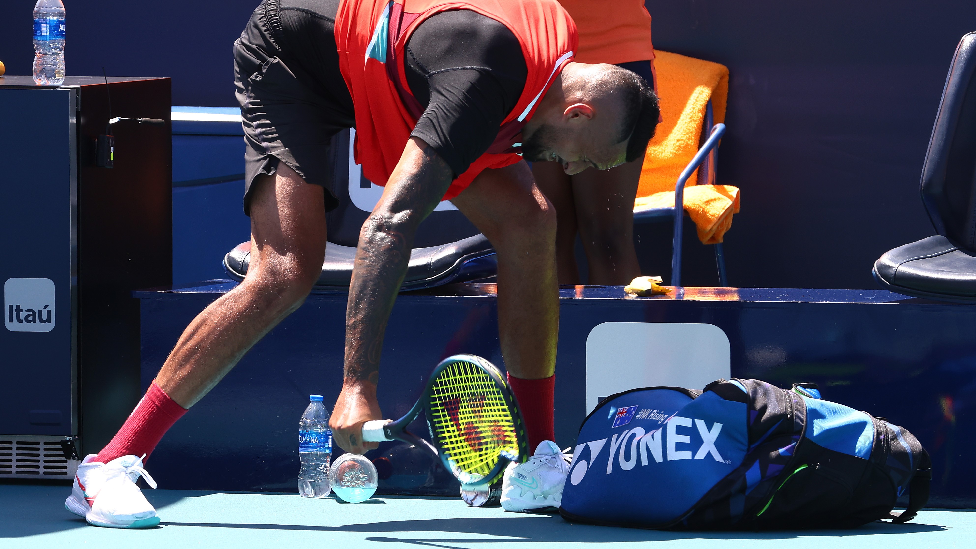 Nick Kyrgios Is Disqualified After Tantrum at the Italian Open