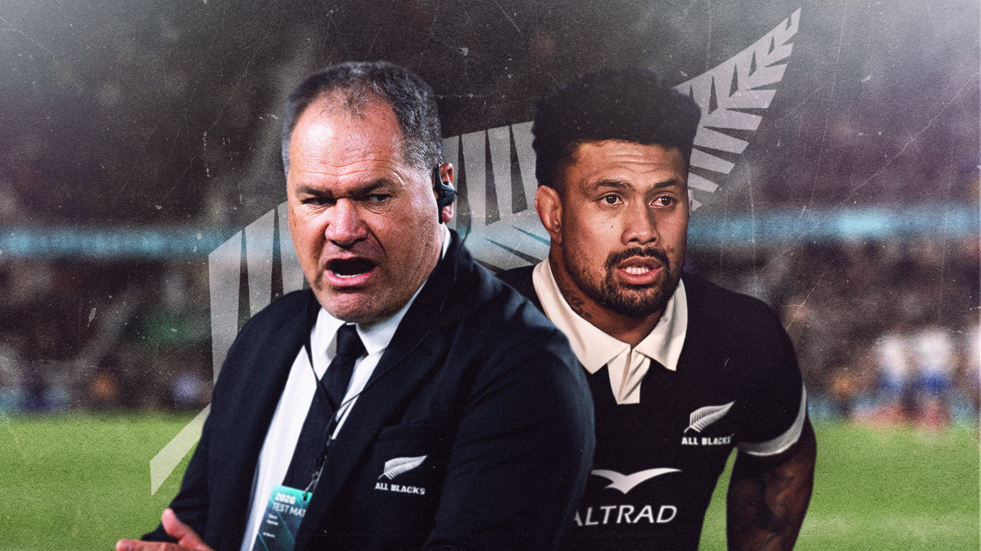 Dave Rennie and Ardie Savea