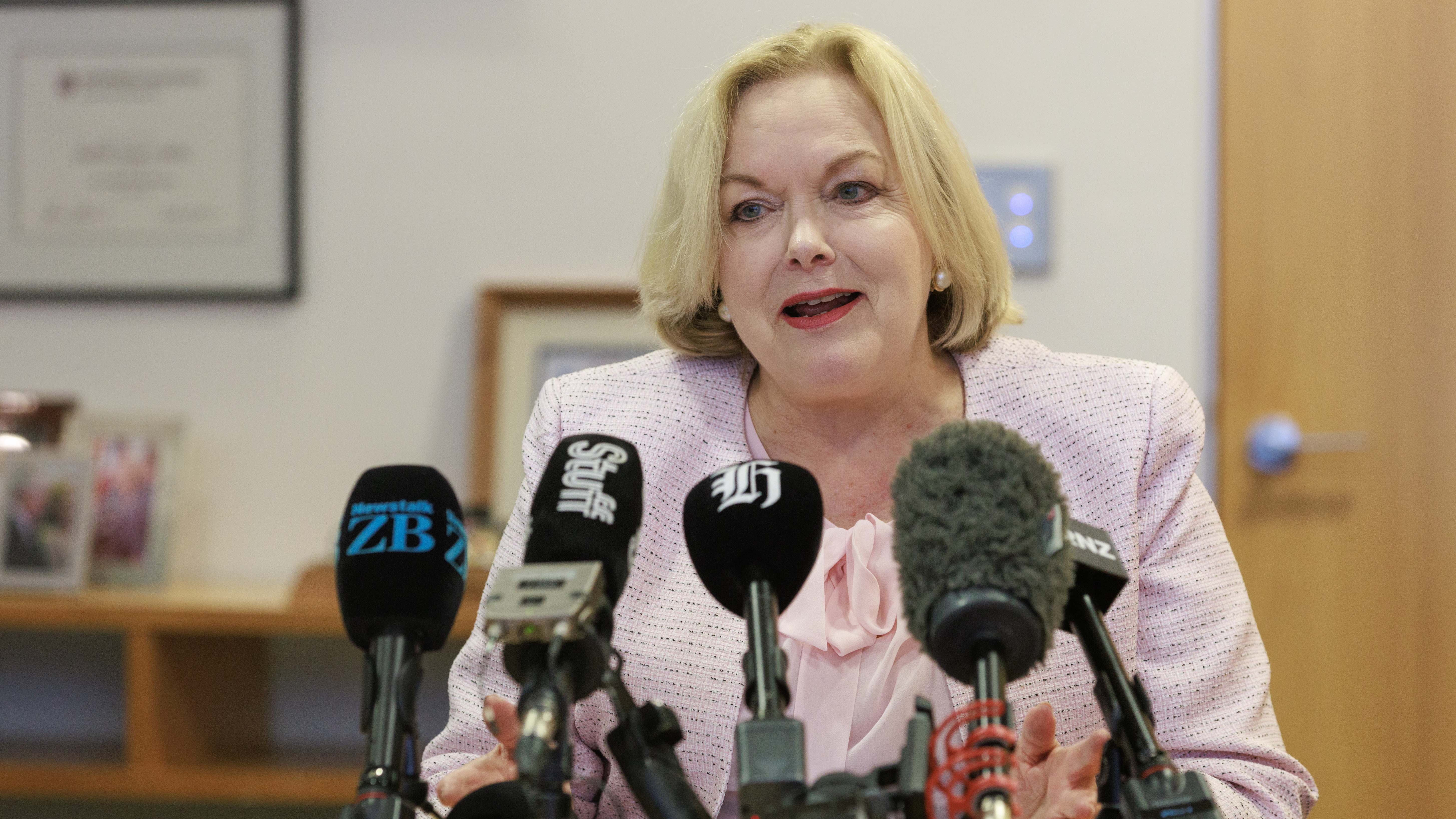 Judith Collins announces her retirement from politics.