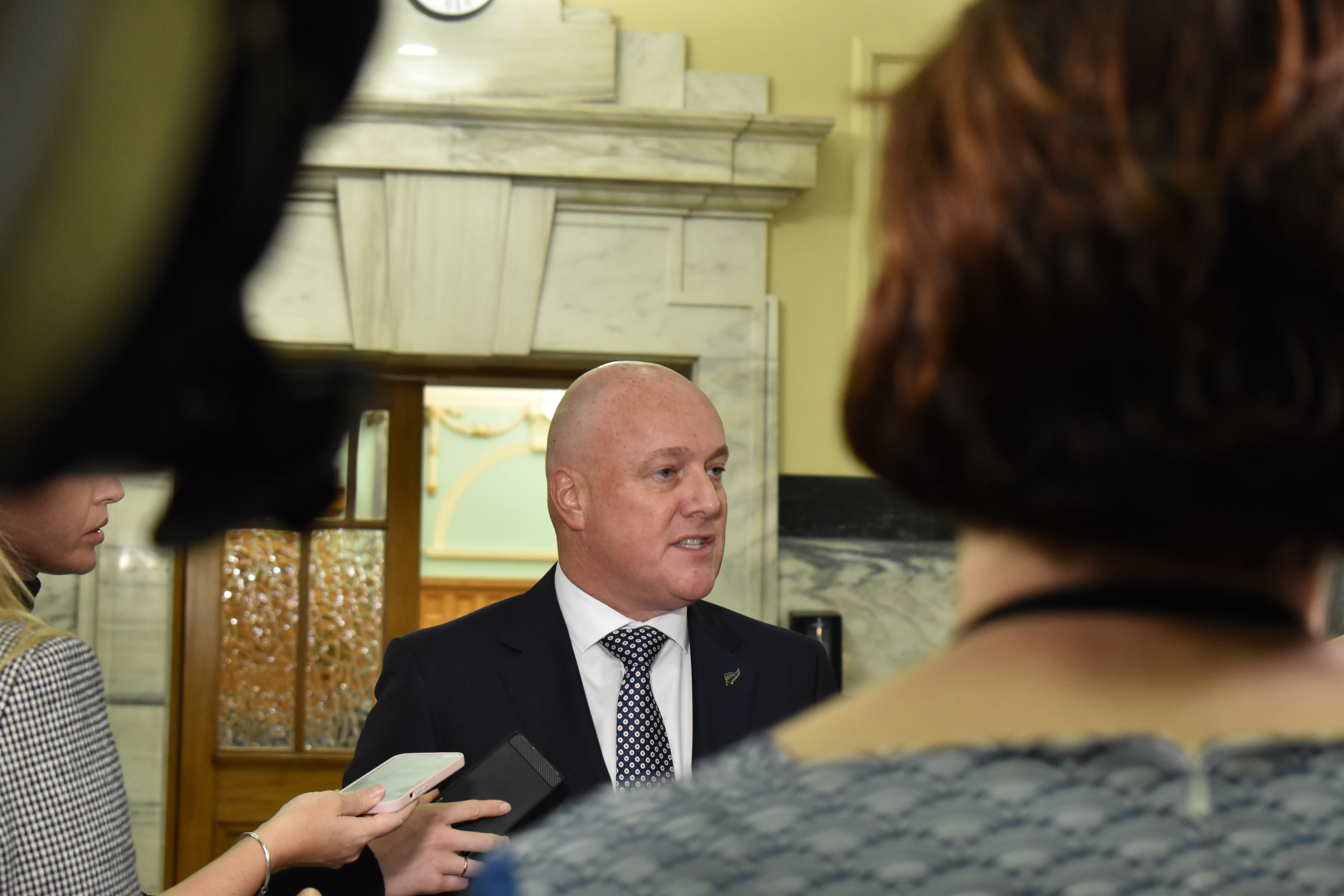 National Party leader Christopher Luxon.