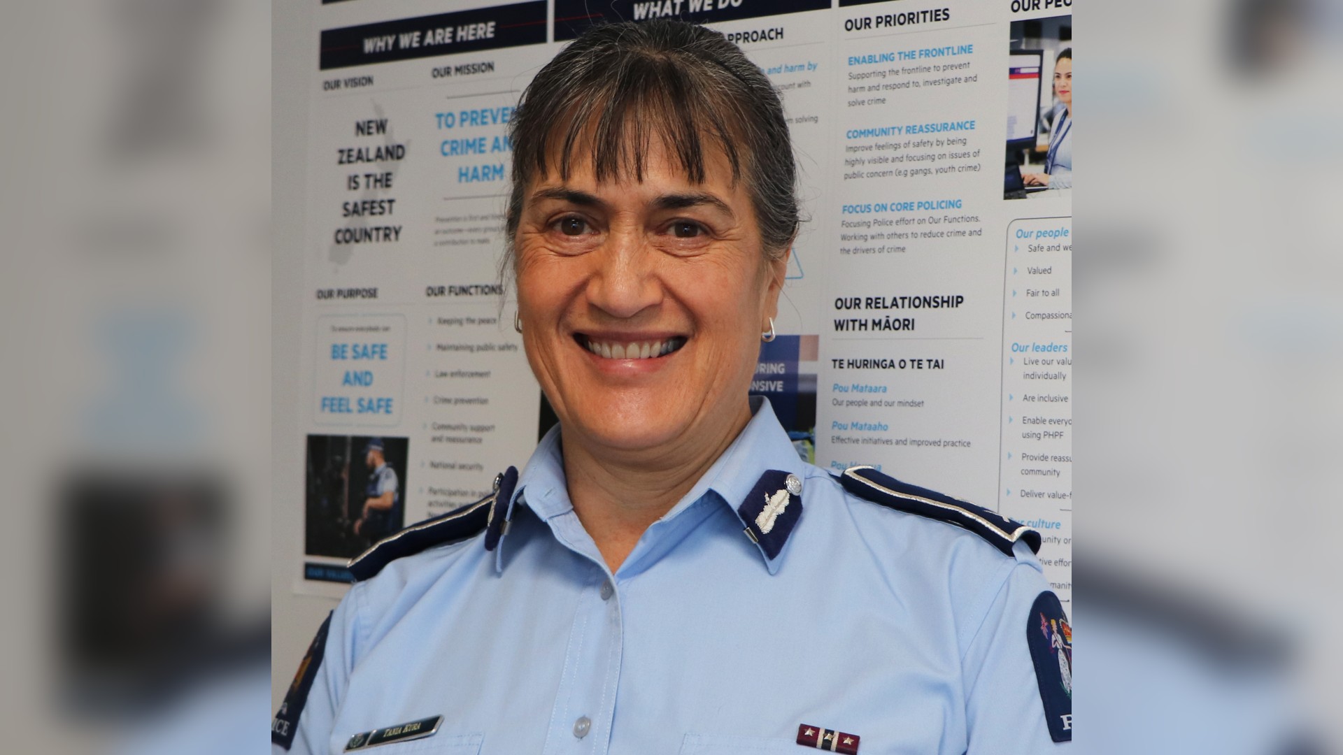 Former deputy police commissioner Tania Kura.