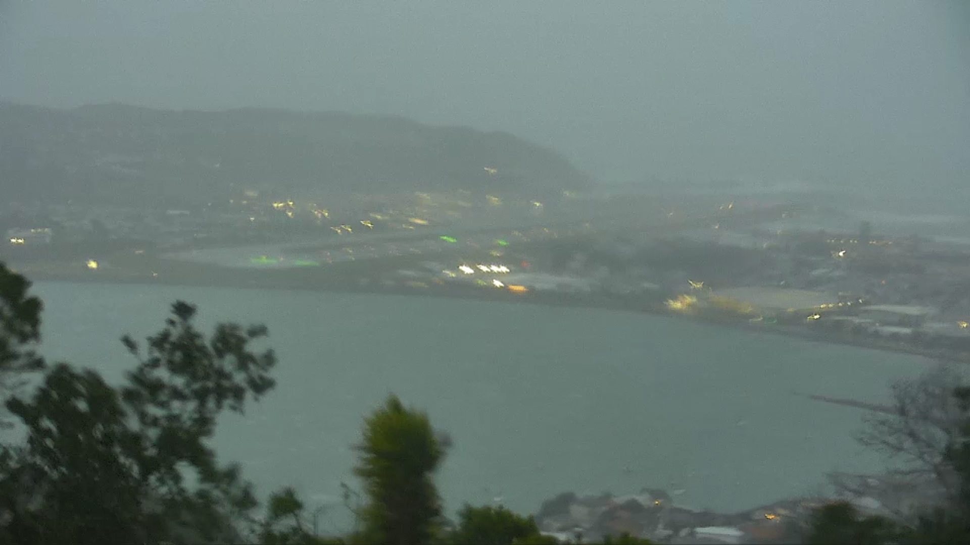 Looking towards Wellington Airport on June 26