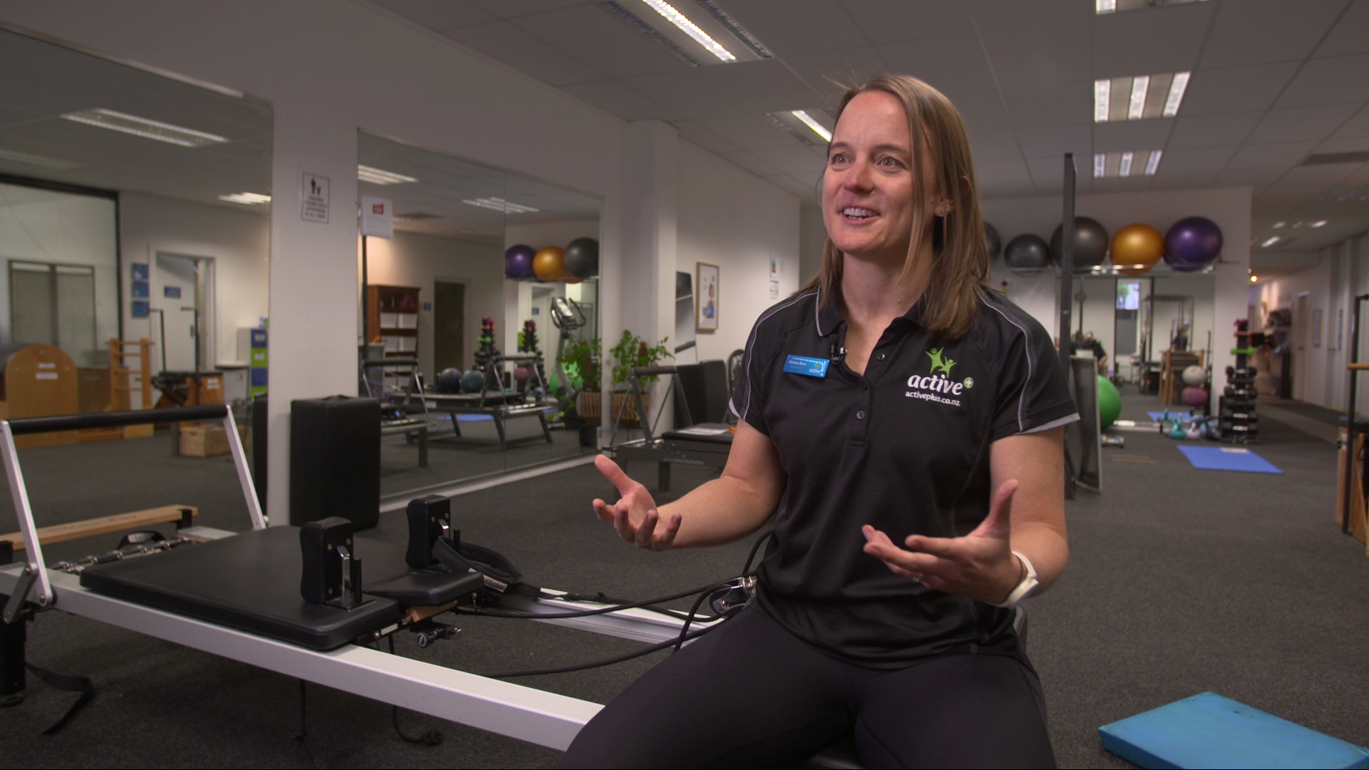 Oncology physiotherapist Kirsten Rose.