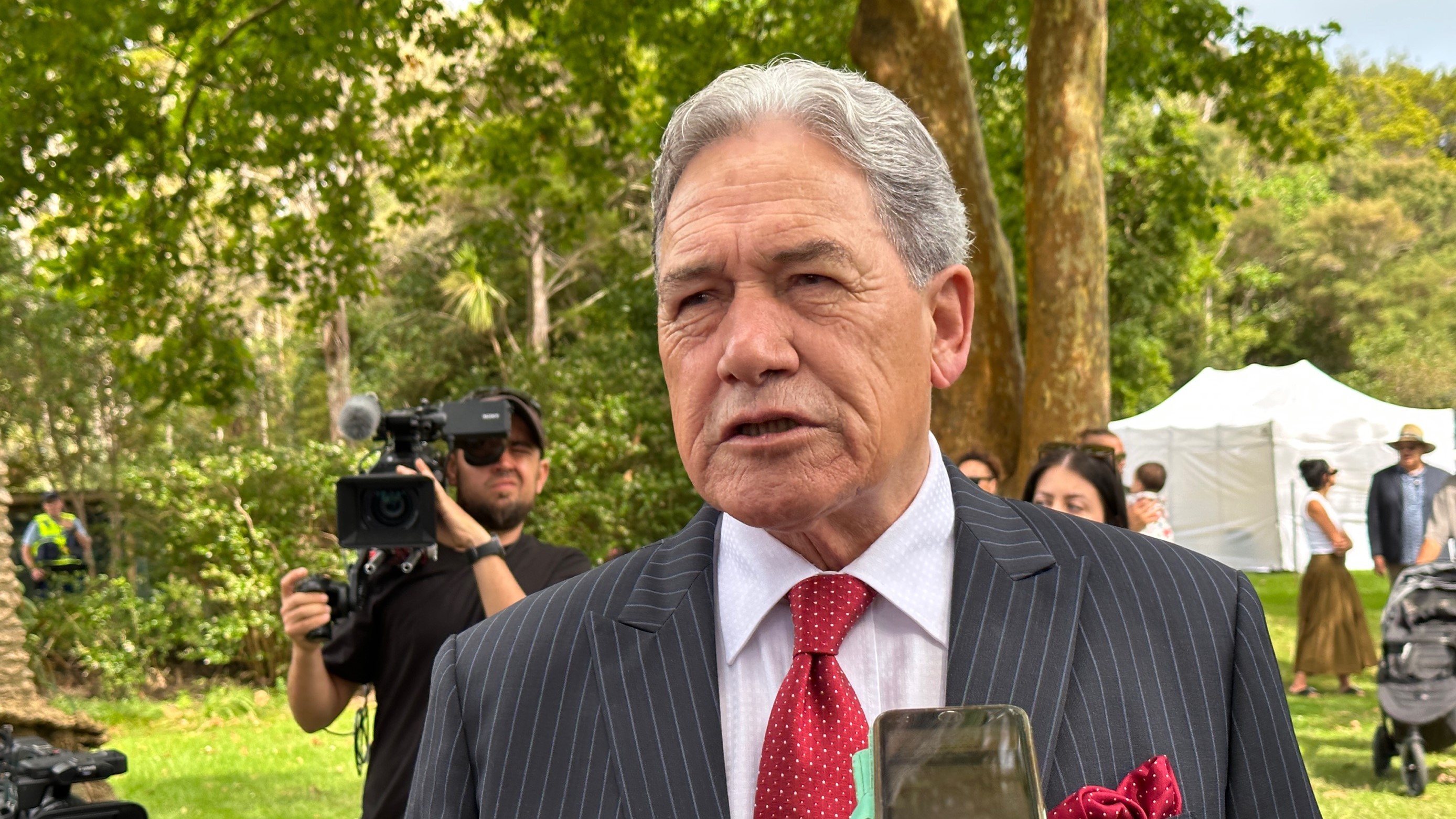 Peters famously loves taking on the media, knowing it appeals to his supporters.