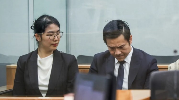 Lanyue Xiao and her husband Kaixiao Liu. 