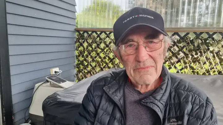 Colin Adkin says the death of his daughter has left him feeling broken. (Source: RNZ / Jimmy Ellingham)
