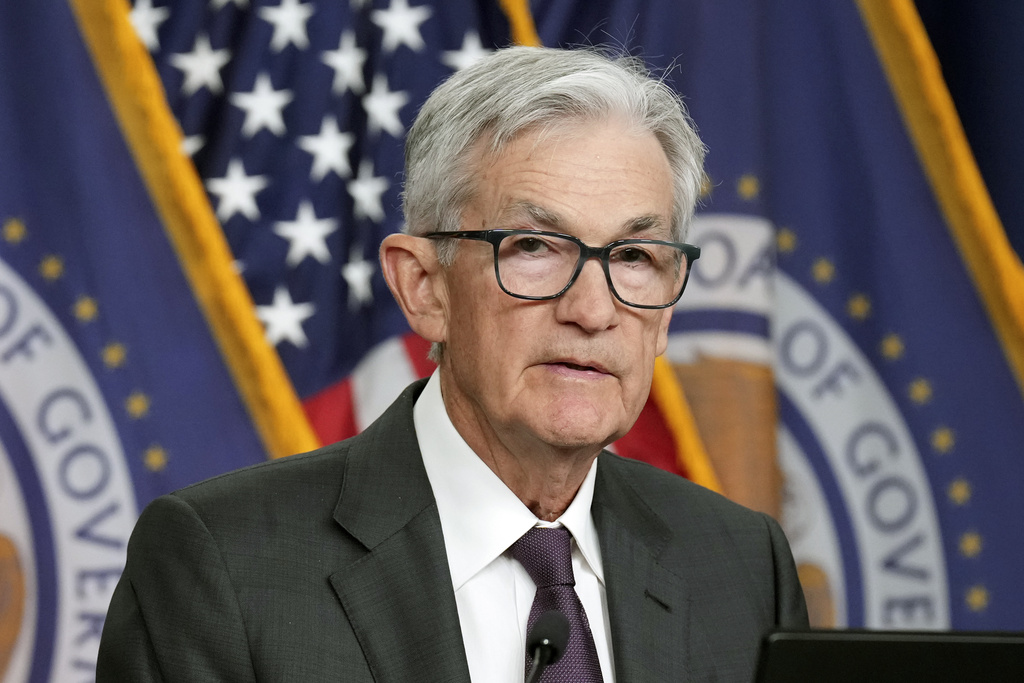 Federal Reserve Chairman Jerome Powell speaks during a news conference after the Federal Open Market Committee meeting, Wednesday, Jan. 29, 2025, at the Federal Reserve in Washington. 