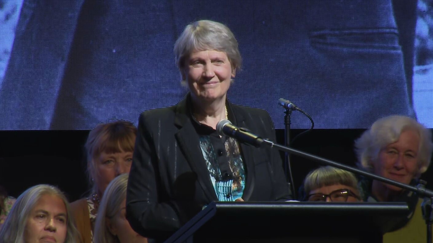 Former Prime Minister Helen Clark.