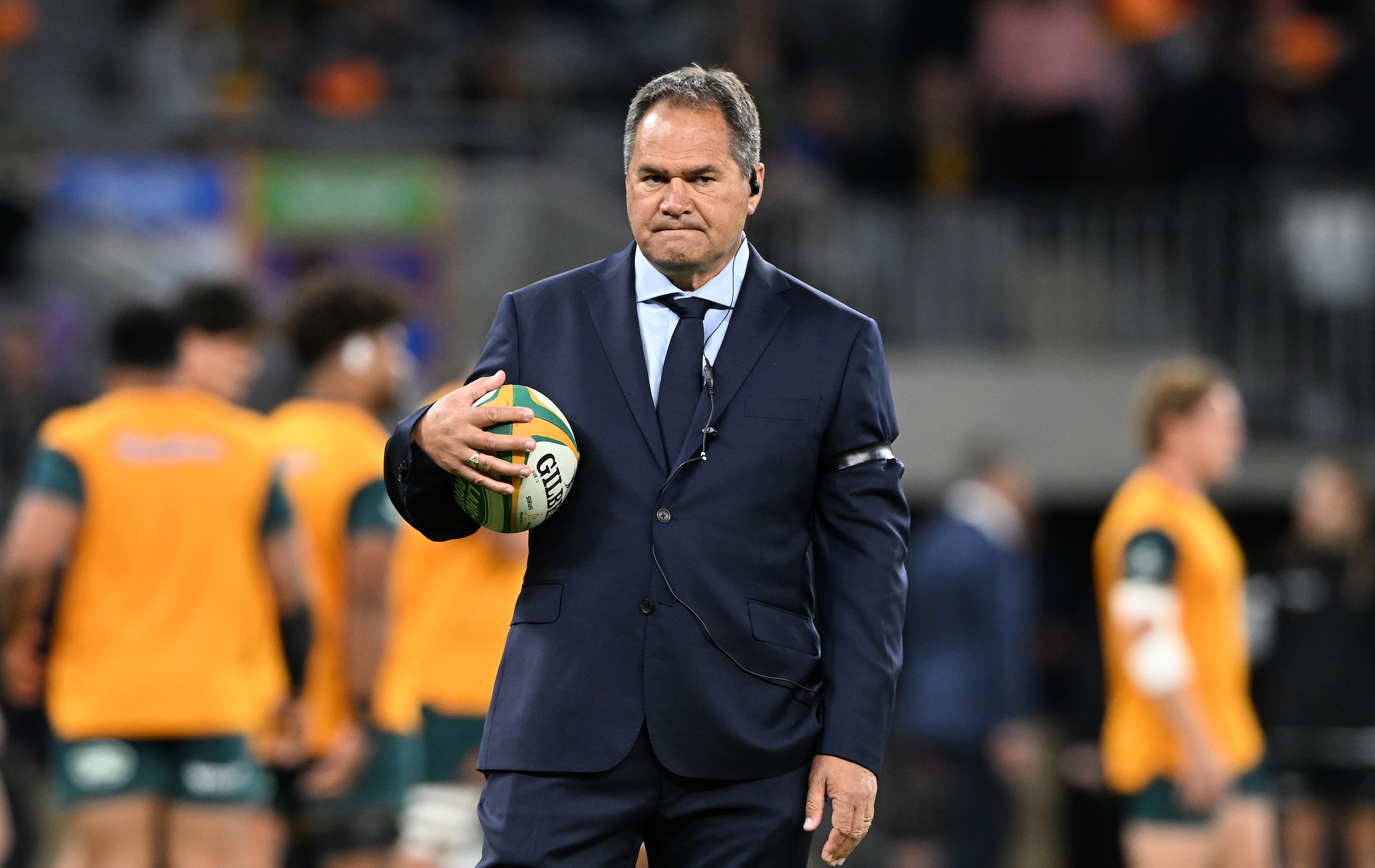Dave Rennie, pictured during his time as Wallabies head coach.