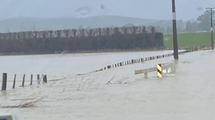 Flooding on the outskirts of Masterton.