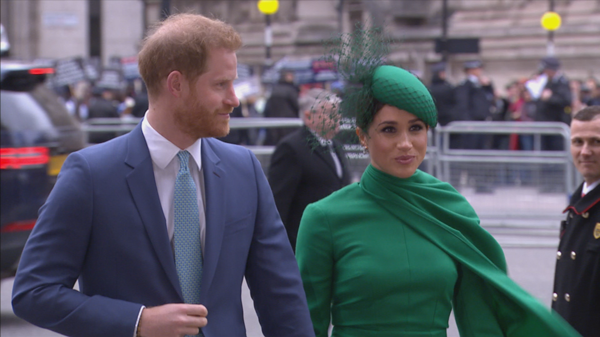 The couple's visit to the UK comes two years after they resigned from their royal duties.