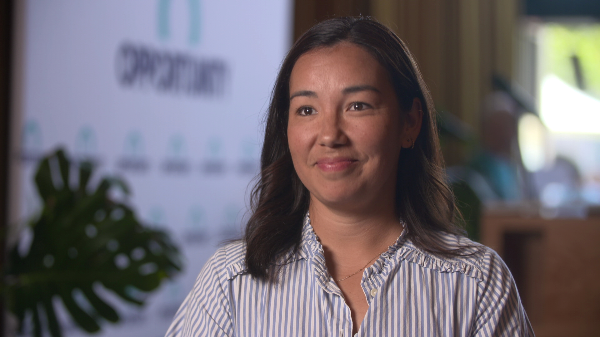 Opportunity Party leader Qiulae Wong speaks in April 2026.