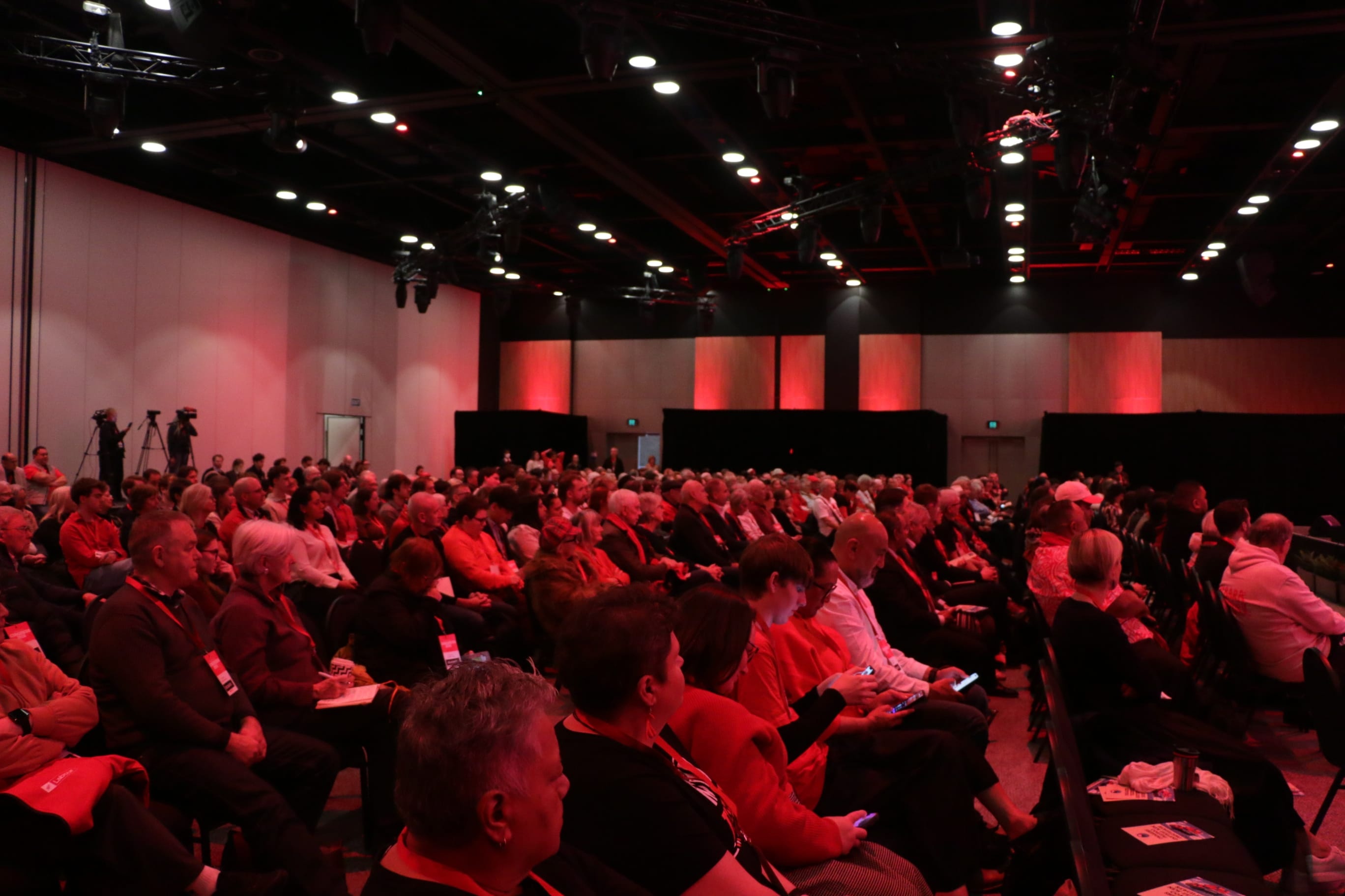 The audience at the Labour Party's 2026 annual conference.
