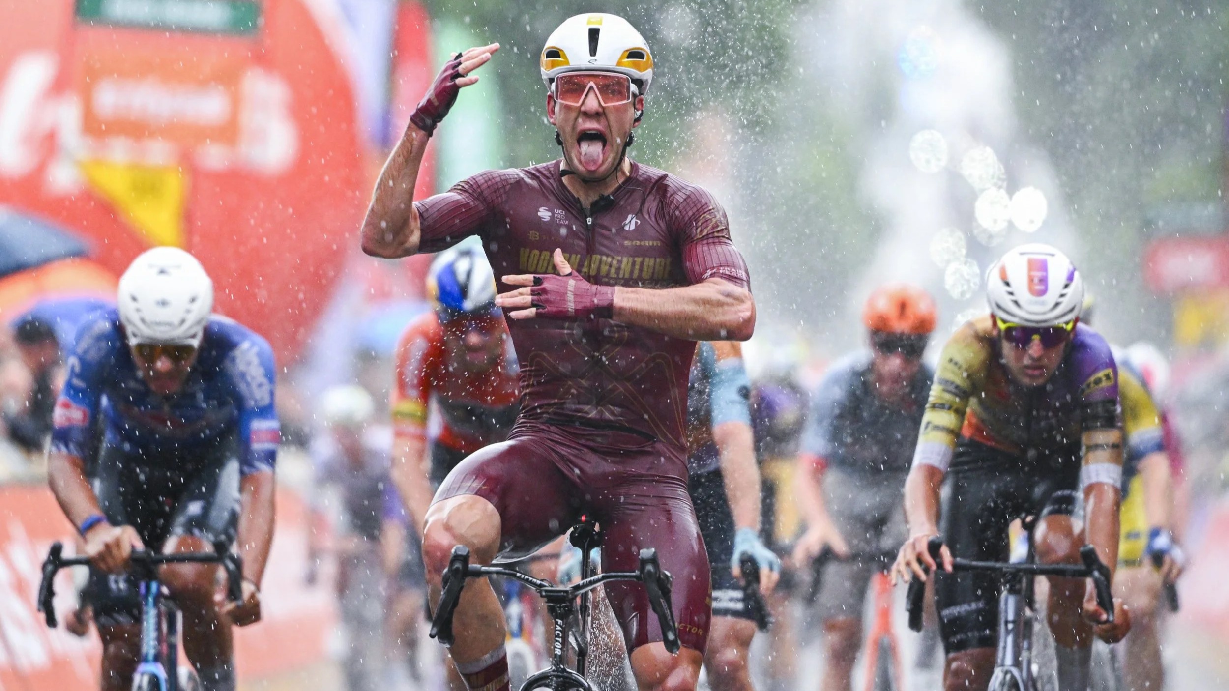 Kiwi cyclist Ben Oliver.