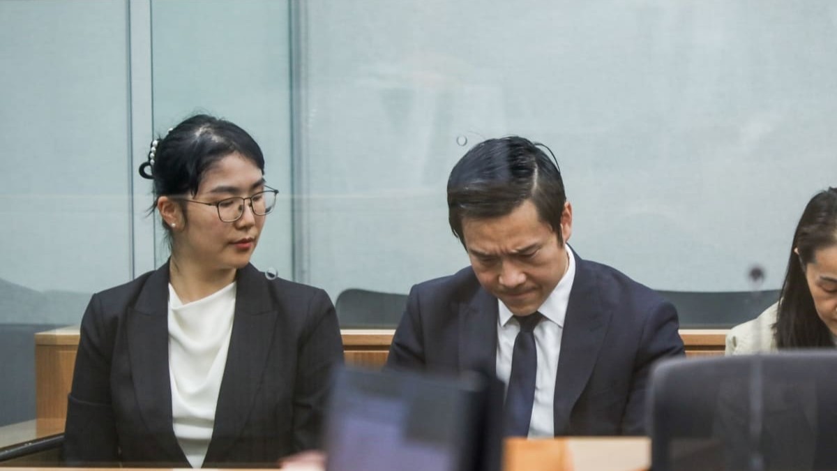 Lanyue Xiao and her husband Kaixiao Liu.