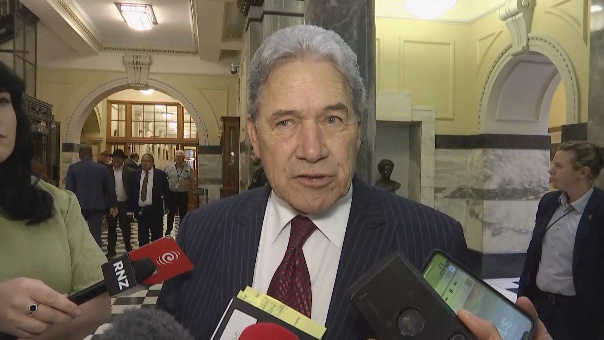 Winston Peters campaigned against the