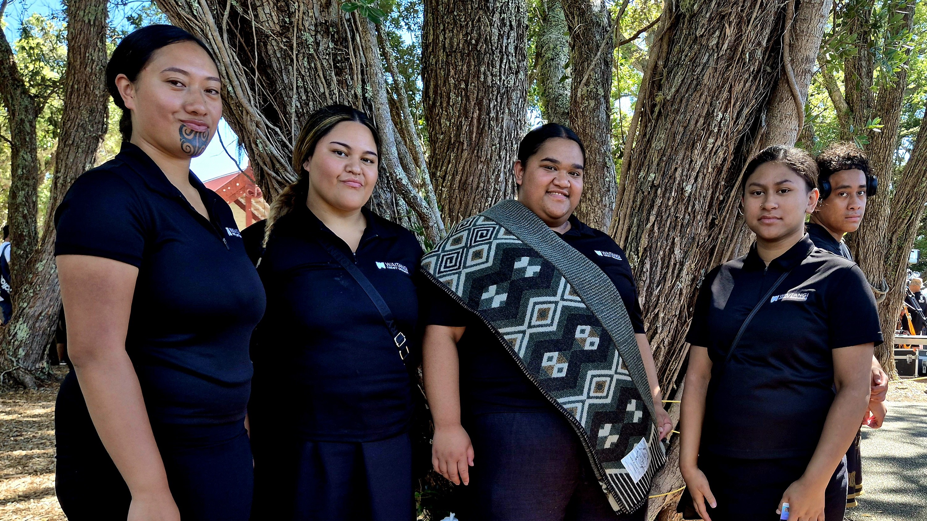 Awhina Herewini, Shaia Rameka, Whero Ahlers and Tukua Waretini 