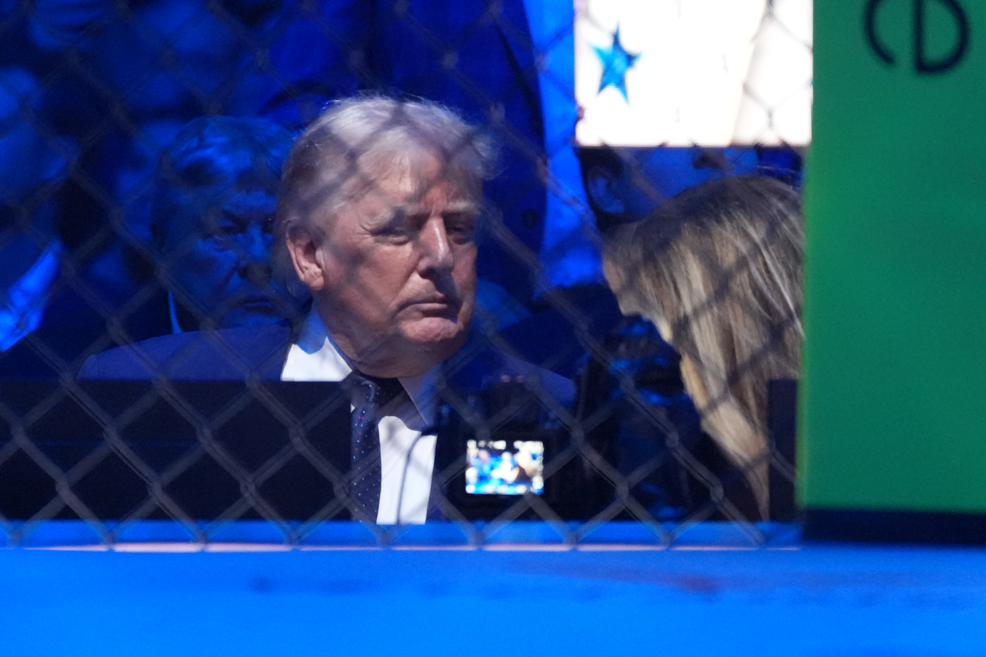 US President Donald Trump at Freedom 250 on the South Lawn of the White House.