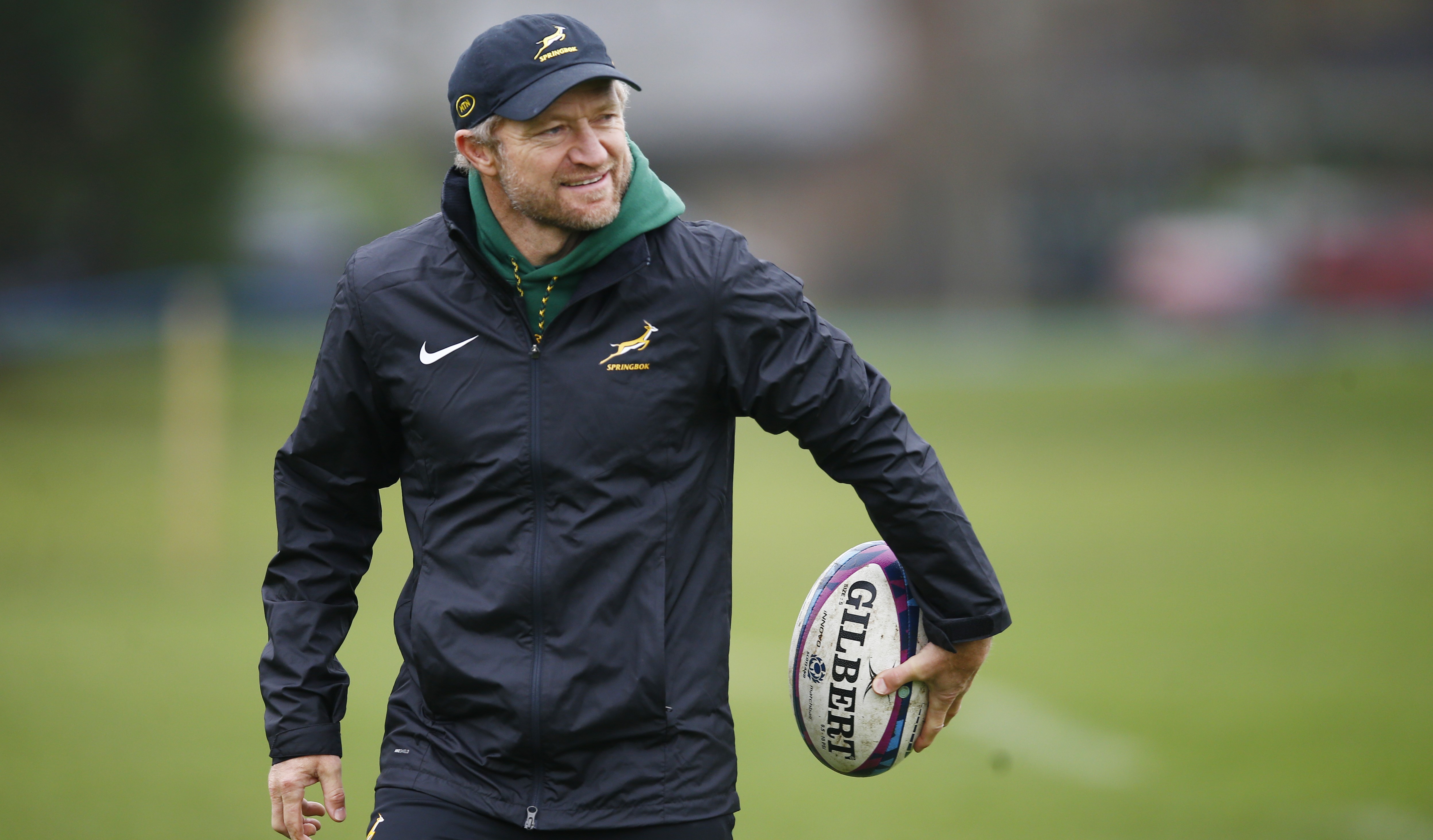 Springboks assistant coach Tony Brown will continue to coach against the All Blacks until after next year's World Cup.