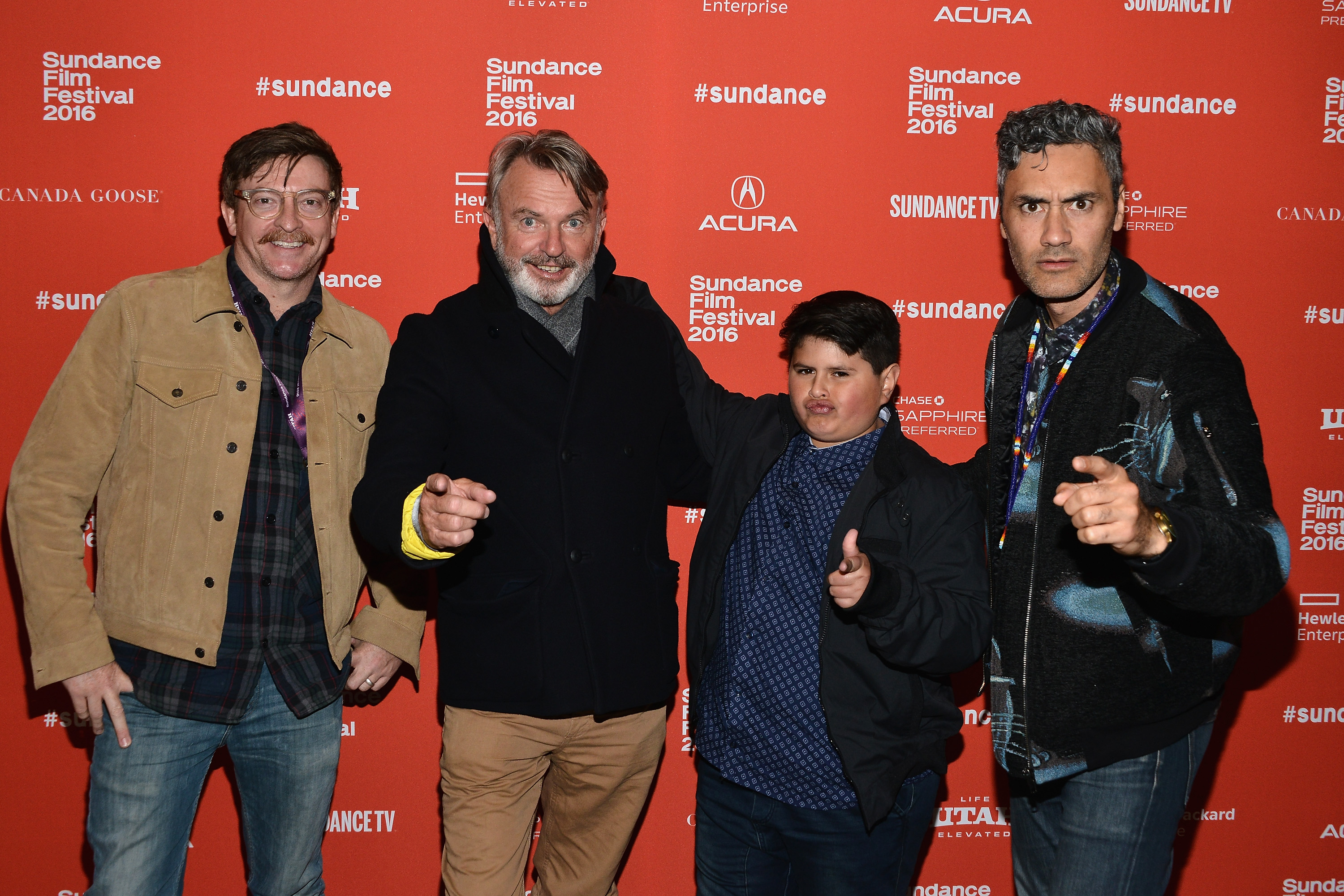Hunt for the Wilderpeople cast, Sundance 2016.