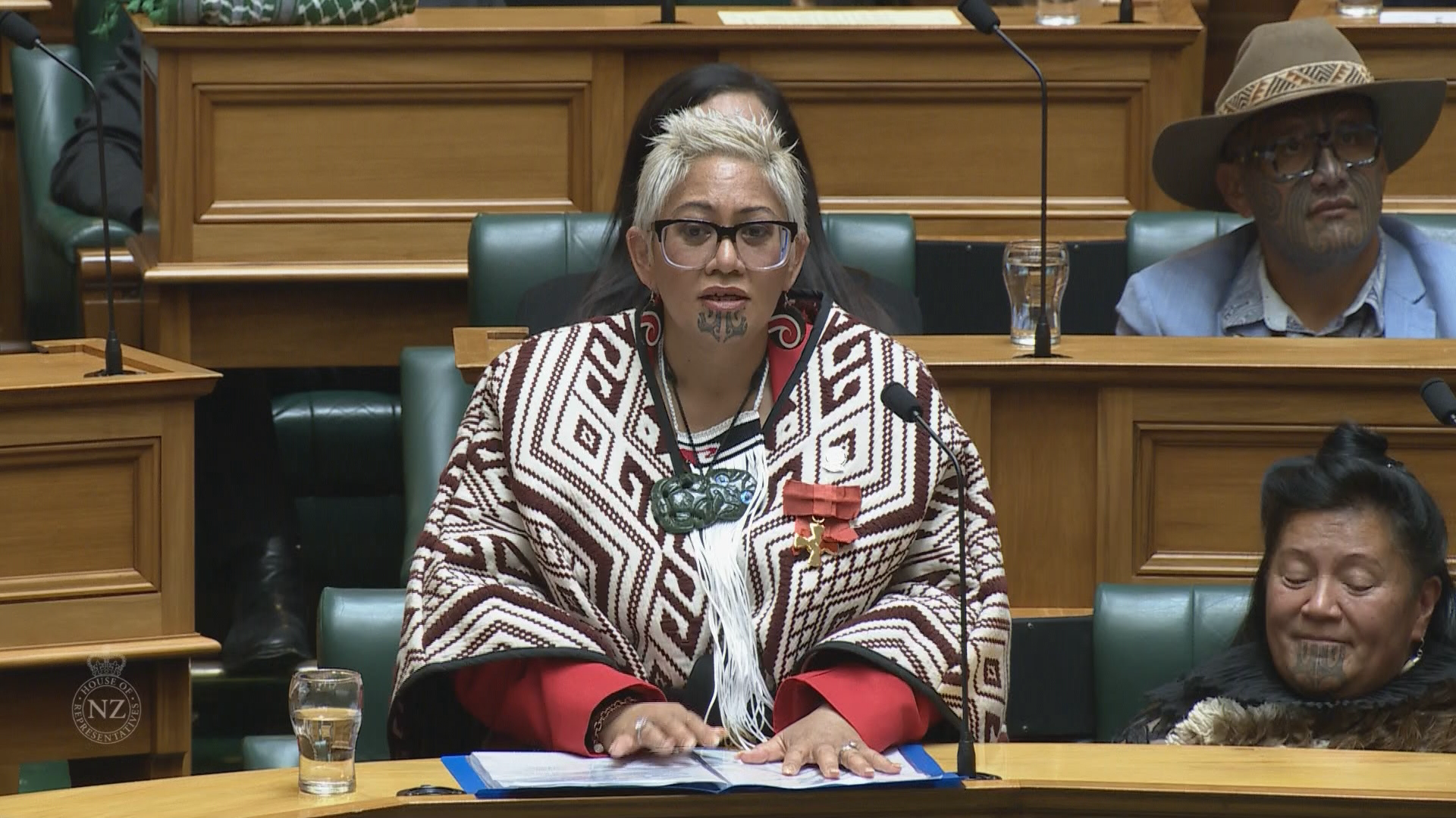 MP Takutai Tarsh Kemp, who had helped hold the caucus together. 